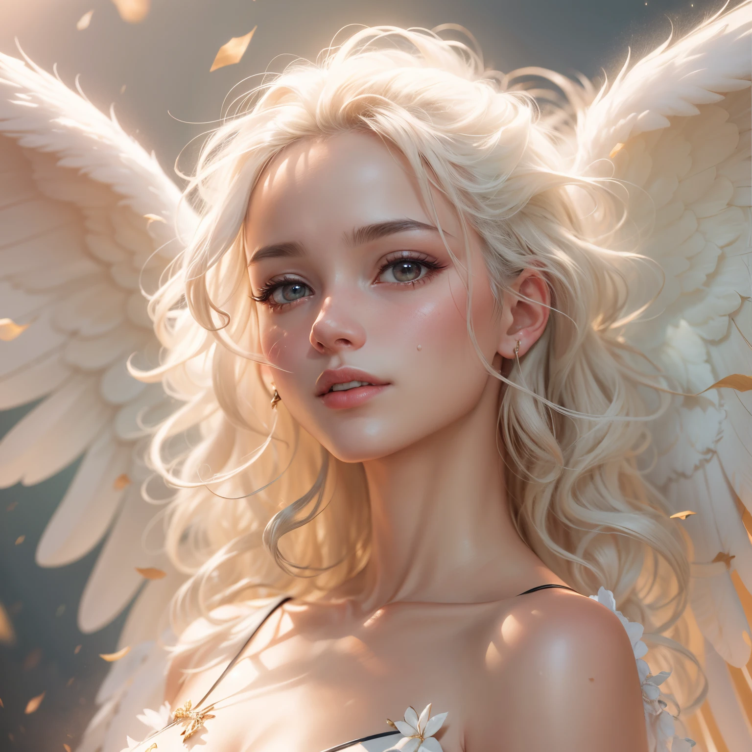 (teen cute girl, with stunning white archangel wings:1.6), (teenage face, cute face)(naked, nude), (skinny body), (small chest), white skin, (Without clothes:1.8), detailed eyes,detailed lips,extremely detailed eyes and face,long eyelashes, fantasy, ethereal, glowing, (best quality,4k,8k,highres,masterpiece:1.2),ultra-detailed,(realistic,photorealistic,photo-realistic:1.37), vibrant colors, dramatic lighting, angelic, serene, heavenly