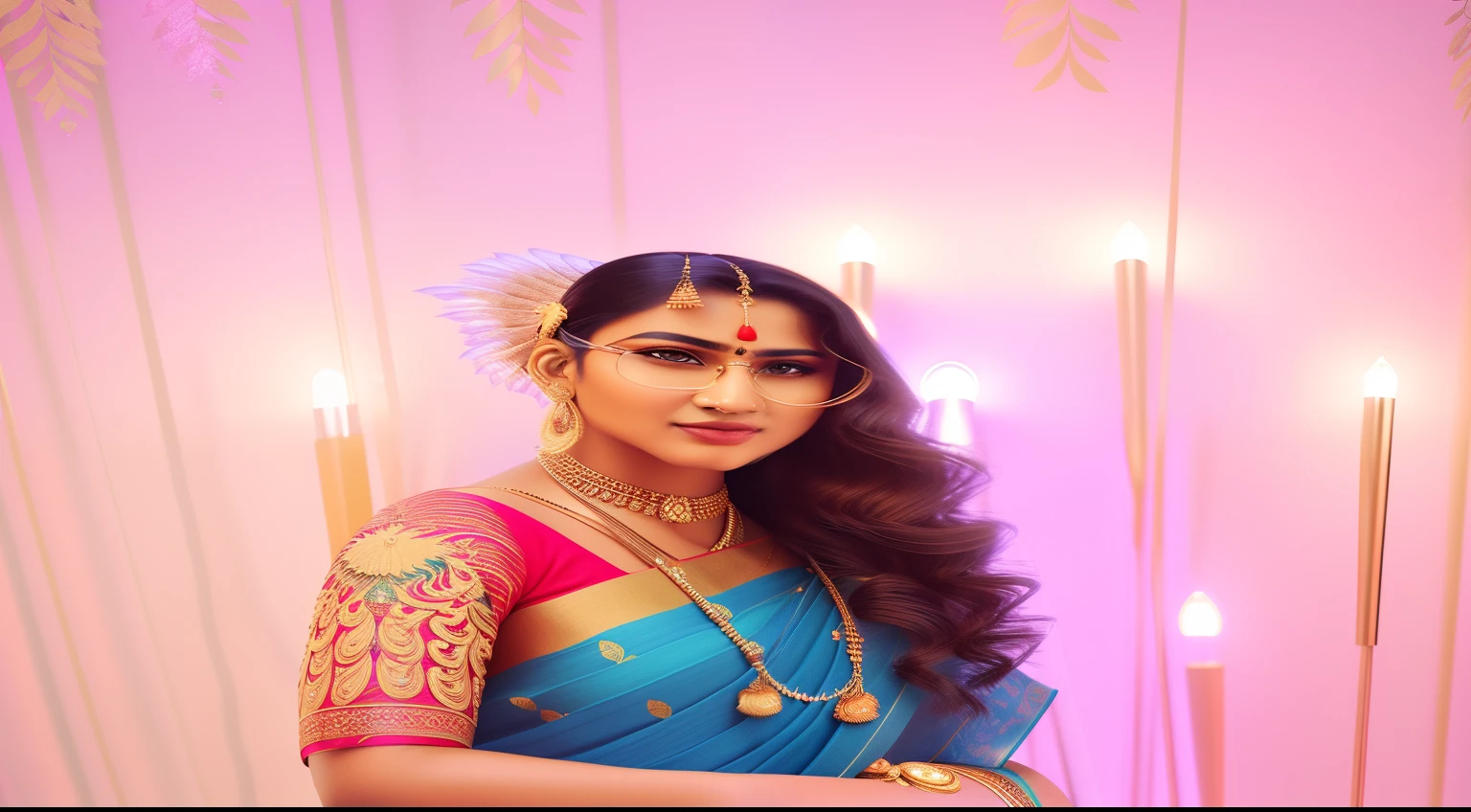 analog style, digital art of an indian woman in white dragon dress, 8k, intricate details, detailed face and eyes,(rendered eyes)