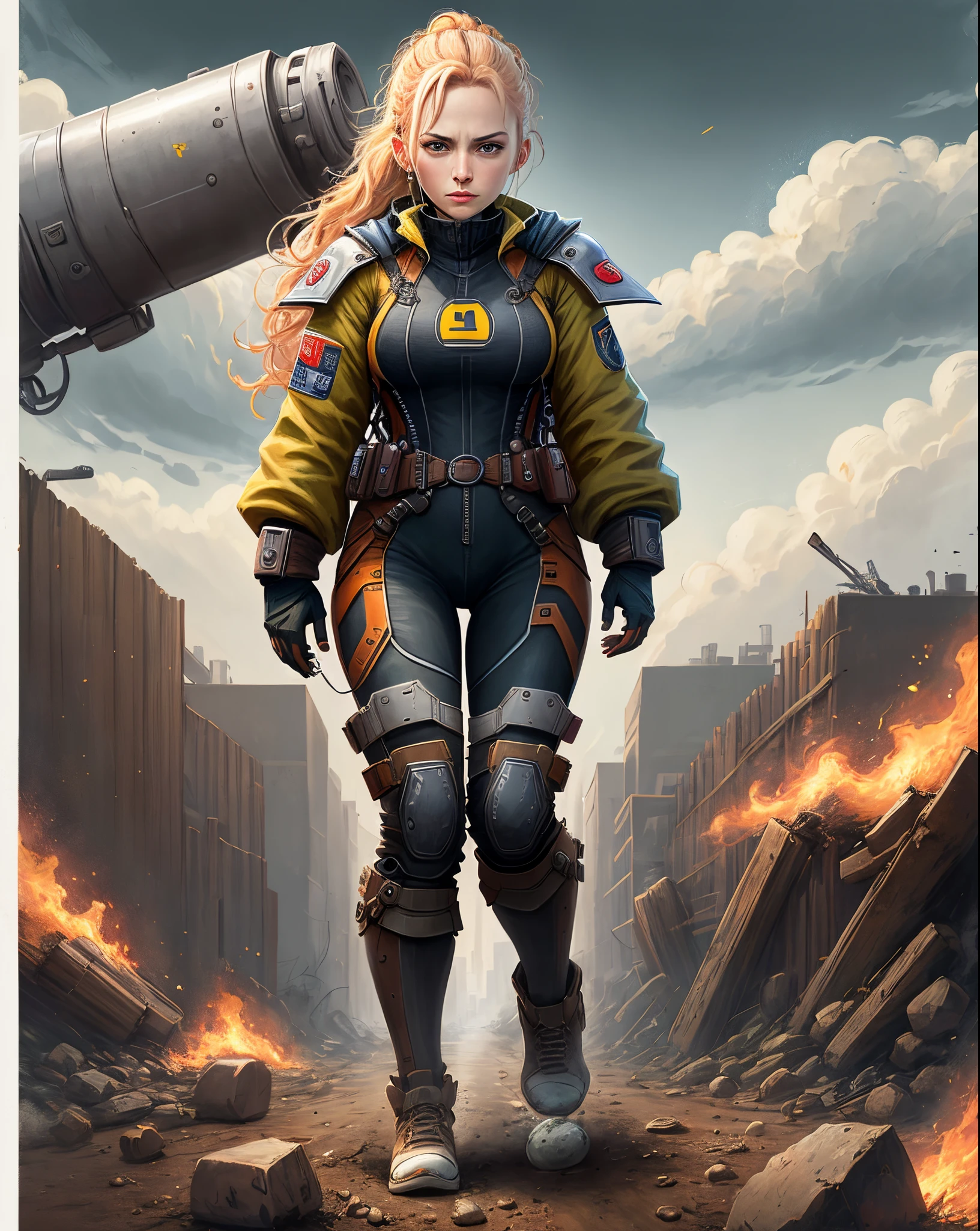Hit the workers,Crazy work,AI tools,Increase productivity,Portrait image