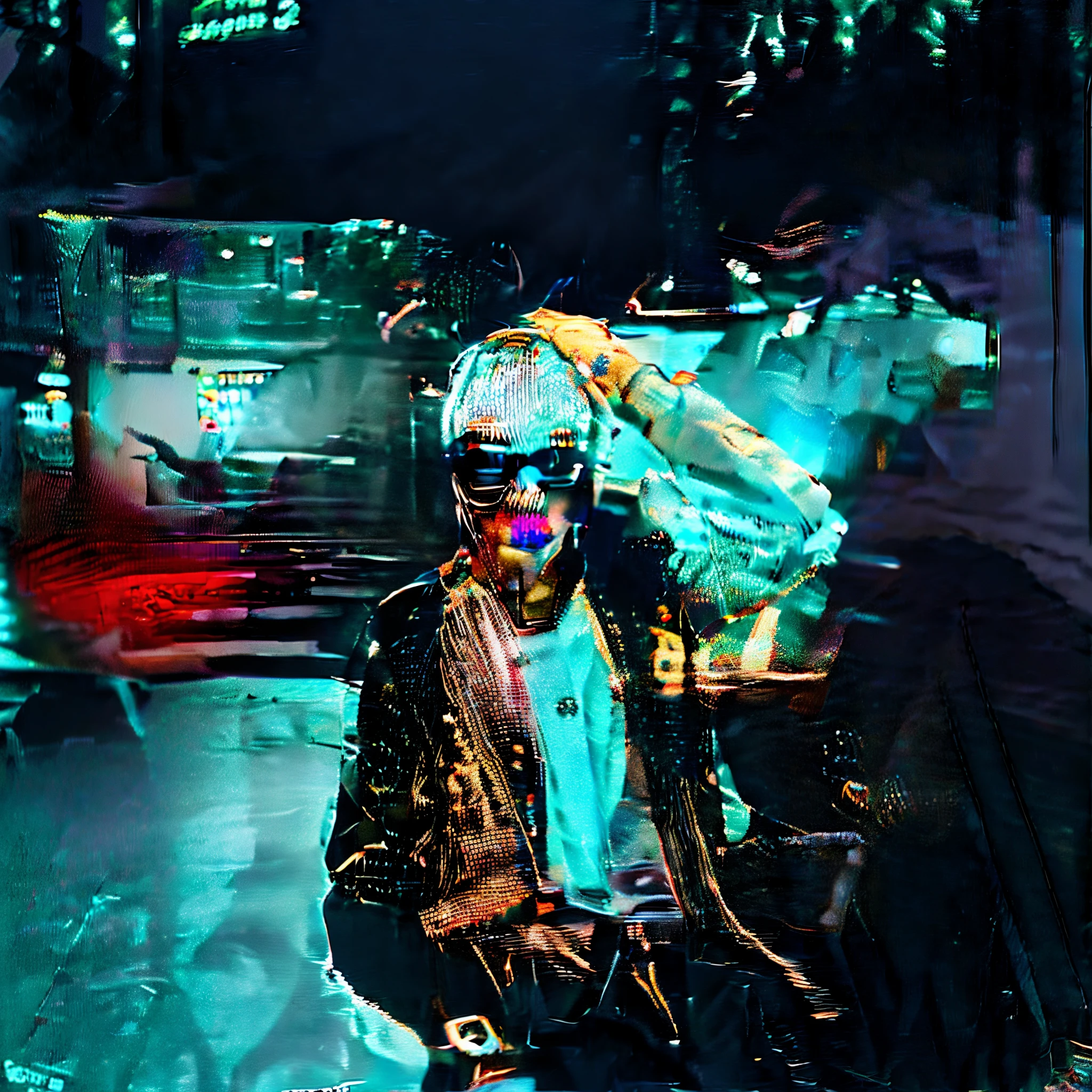 (best quality,4k,8k,highres,masterpiece:1.2),ultra-detailed,(realistic,photorealistic,photo-realistic:1.37),change background,cyberpunk,handsome boy,ultra-realistic,sharp focus,physically-based rendering,extreme detail description,professional,vivid colors,bokeh,portraits,landscape,horror,anime,sci-fi,photography,concept artists,detailed eyes,detailed lips,long lashes, neon lights, futuristic cityscape, urban environment, slicked-back hair, stylish outfit, confident expression, augmented reality glasses, enhanced cybernetic implants, glowing cyber tattoos, advanced technology gadgets, intense action pose, dynamic camera angle, moody atmosphere, intense shadows, vibrant neon colors, dramatic lighting, surreal atmosphere.