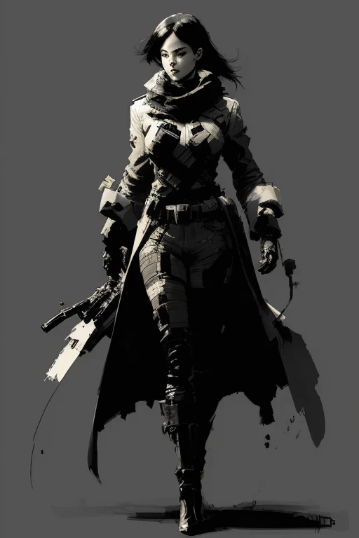 (style of ashley wood), female