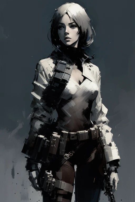 (style of ashley wood), female