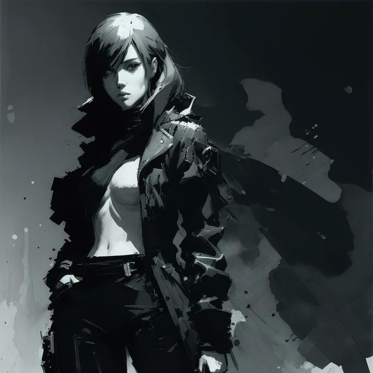 (style of ashley wood), female