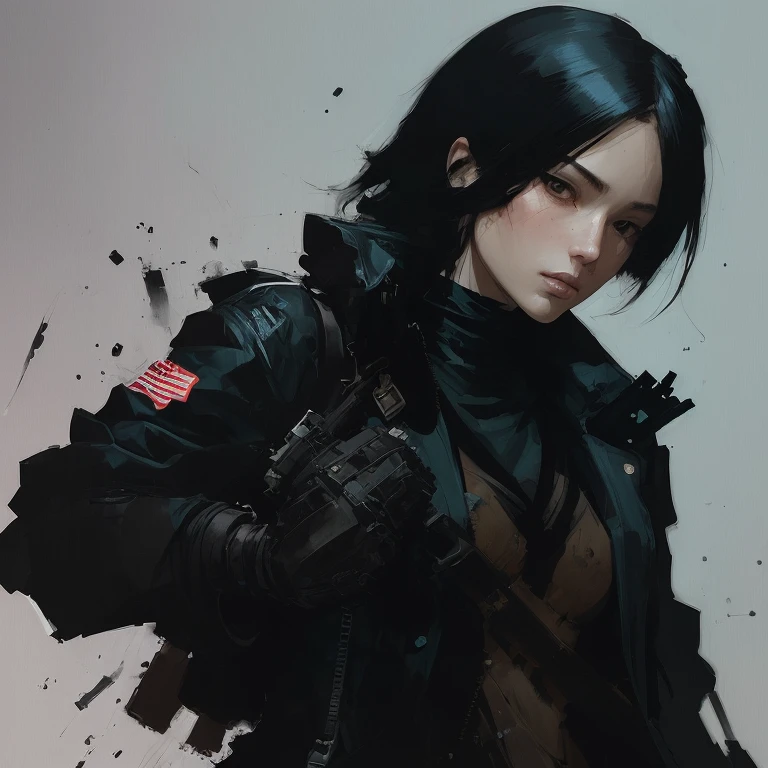 (style of ashley wood), female