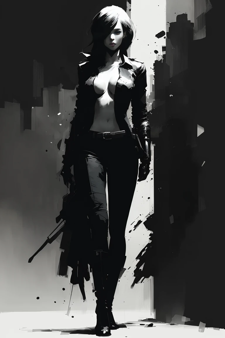 (style of ashley wood), female