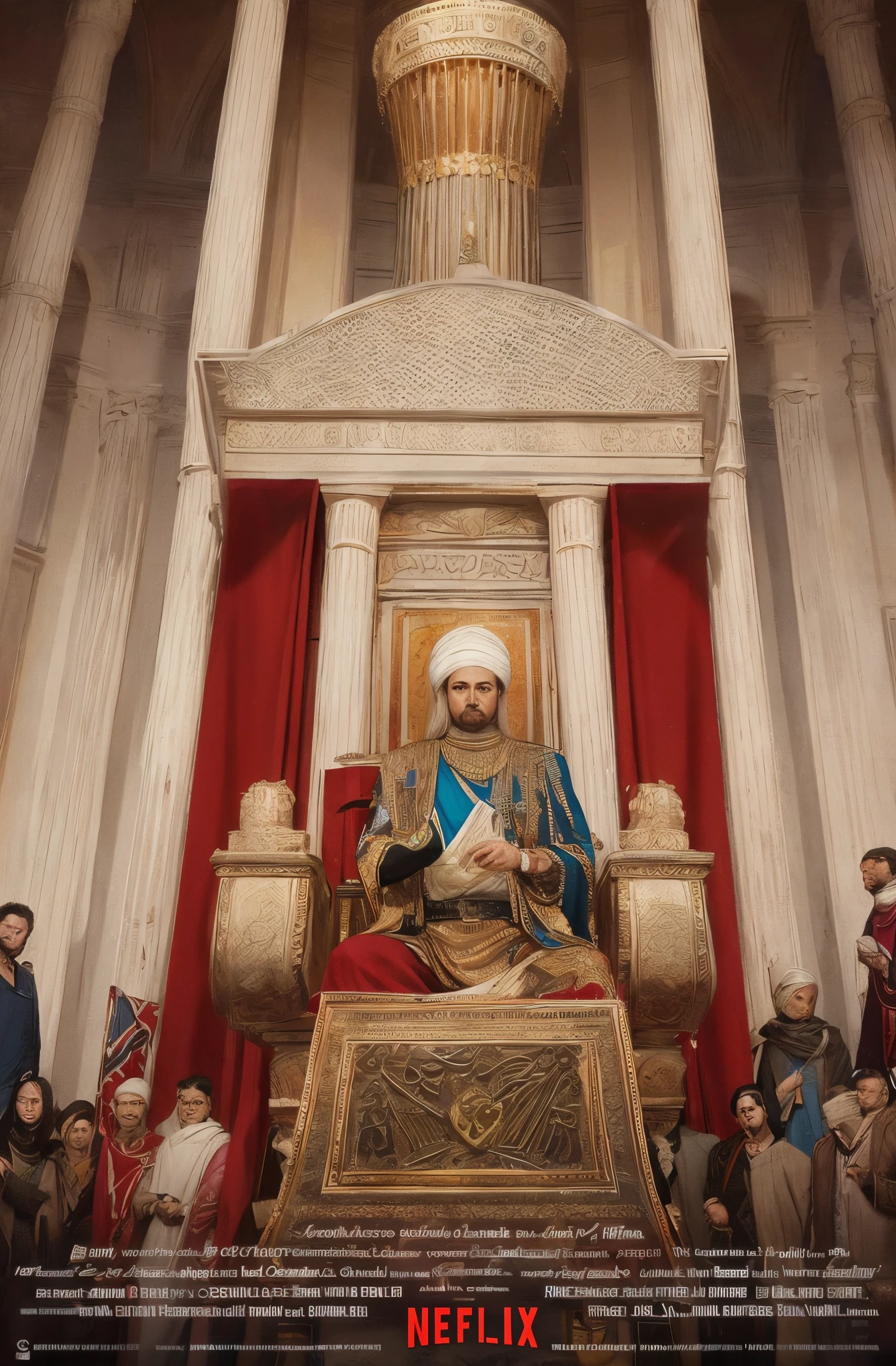 Netflix movie poster about Cyrus the great