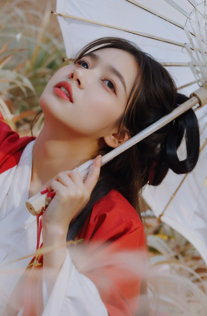Hanfu,normal facial features,