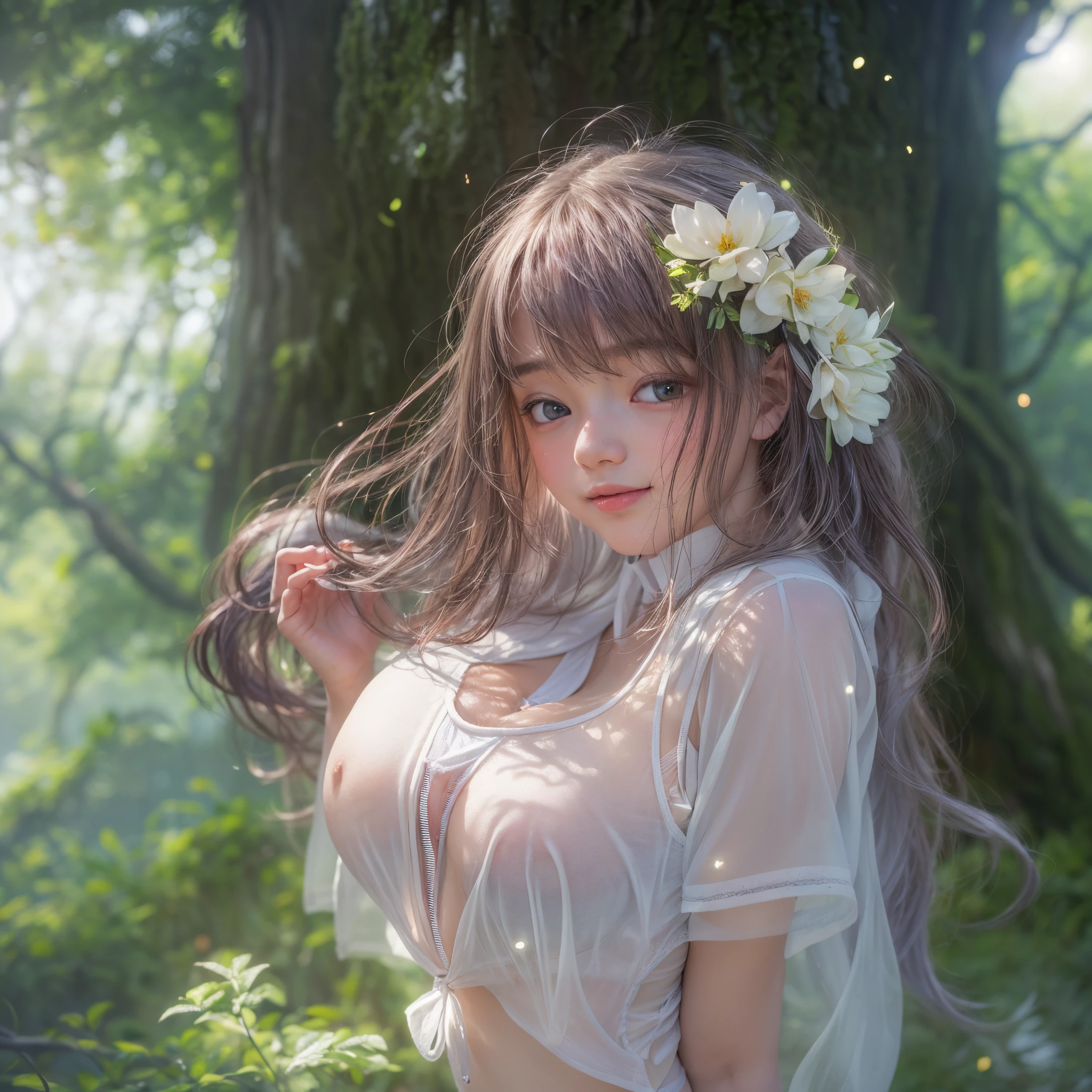 ((David Hamilton:1.37, White and vivid colors))、(Tiny Oppai- Twins:1.37)、{(Dynamic-angle)|(from side)|(from back)|(from below:1.2)}、{(((Kissing face to face)))|(Standing Full Body:1.2)|Wide Shot}、{(Floating hair:1.2)|(Strong wind)|(Ass focus)}、8K best quality、((Masterpiece:1.2、Photo-realistic:1.4)), { kodachrome | realistic | photorealistic | RAW }、((Detailed KAWAII Face、Detailed glistening ivory skin))、Extremely Detailed、Smooth shading、{Zoom Layer|clear focused}、Soft Lighting with many Follow lights、{Childish|Gigantic Cleavage:1.37}、((school uniform with white tiny panties:1.37))、{Flowers|Flower wreath|ssmile|perplexed|seductiv|Different types of hair colors}、{(Light Particles:1.2)|(Lens Flare)|(Luminescent Particles:0.6)}、{Forest Lakeside|Lakeside Cottage|Before dawn|magic hour|morning glow|foggy}、{ Whole Body proportions and all limbs are anatomically accurate | ((no extra limbs)) } .