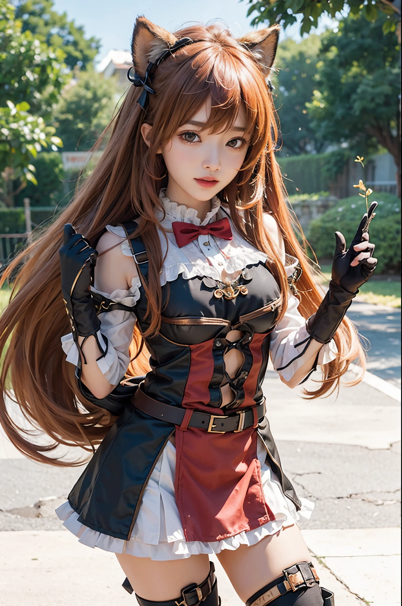 Realistic, raphtalia, ultra detail, high quality, masterpiece