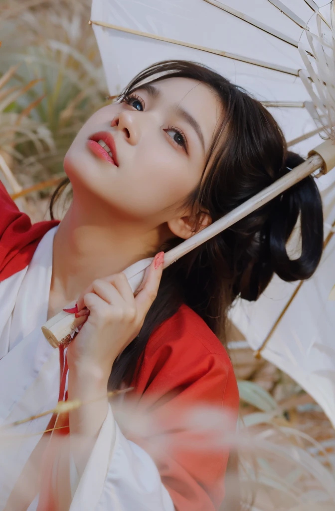 Hanfu,normal facial features,