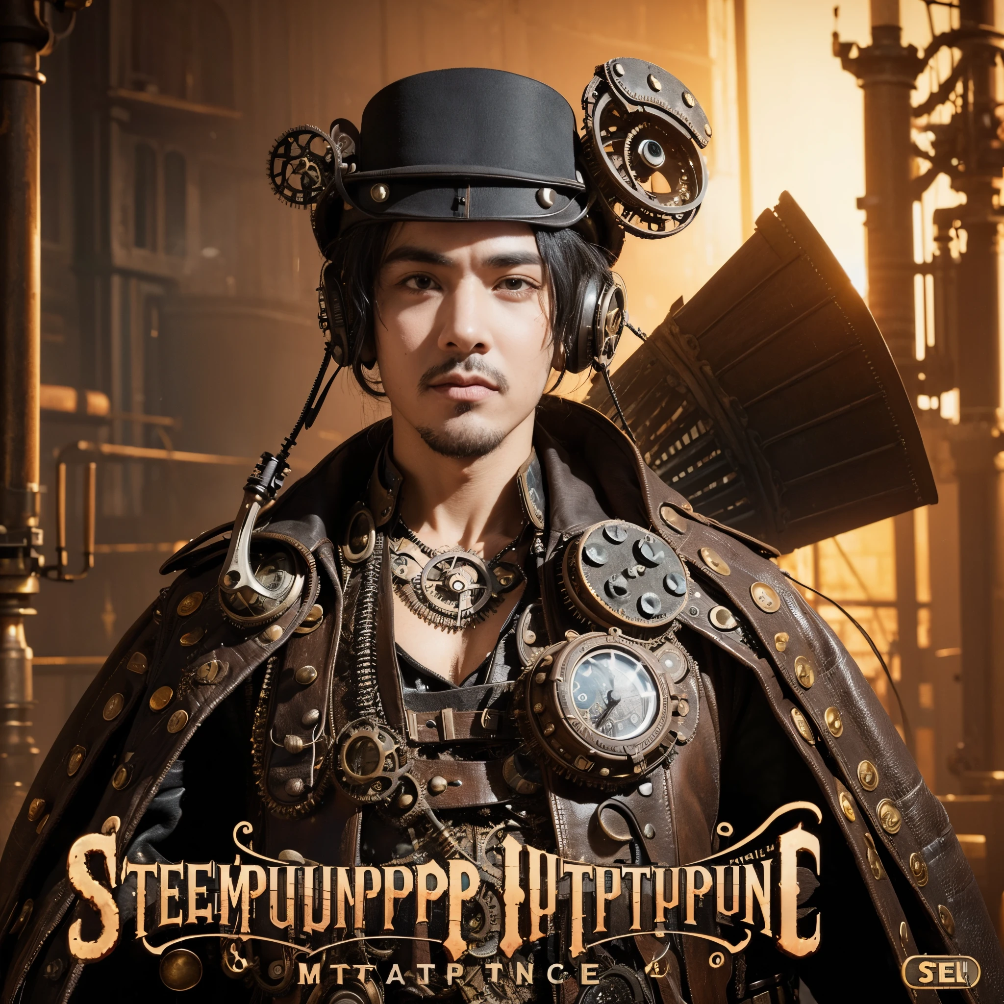 (((steampunc))),Rapper，album covers