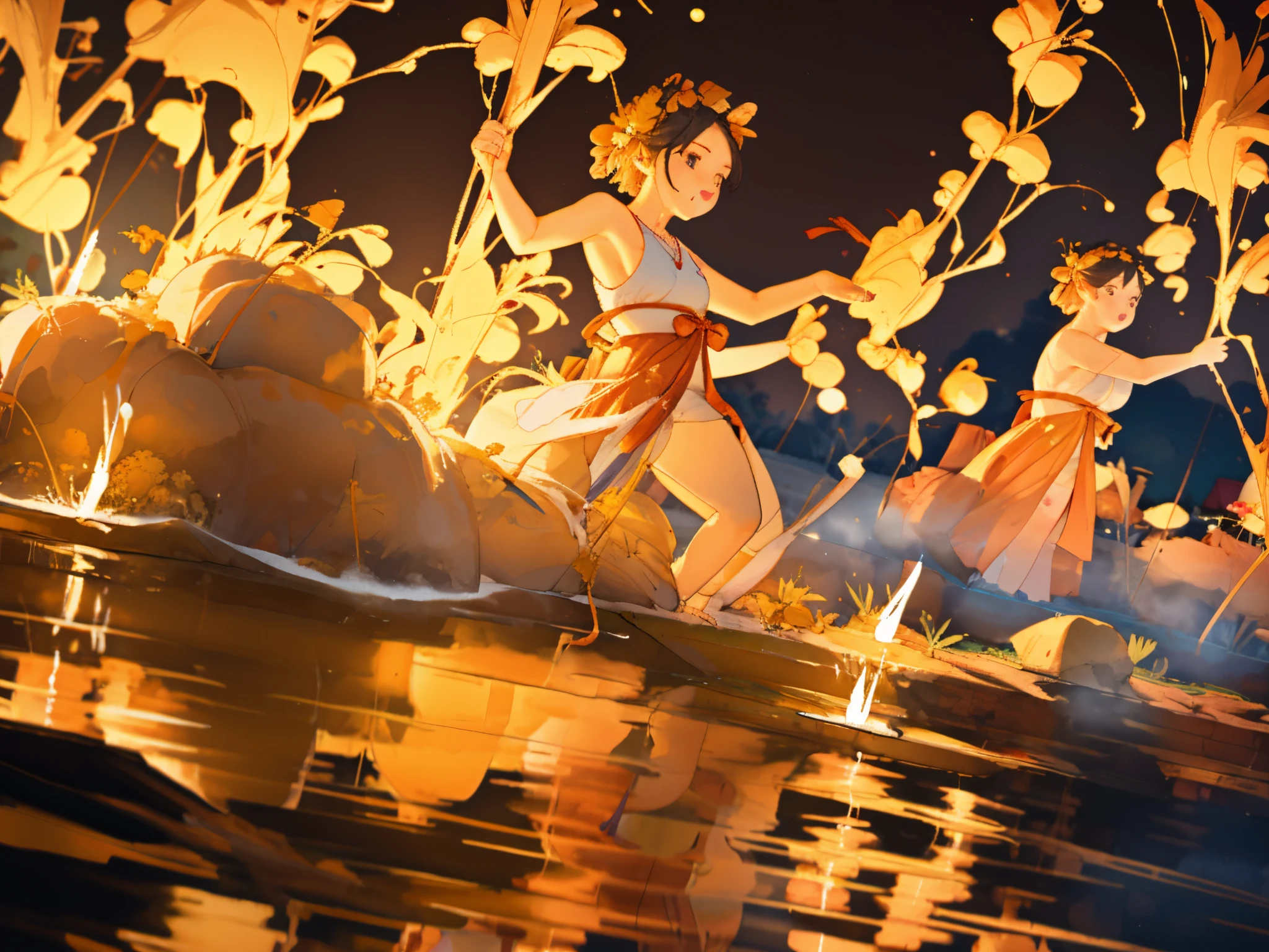 Loy Krathong , Student , schools