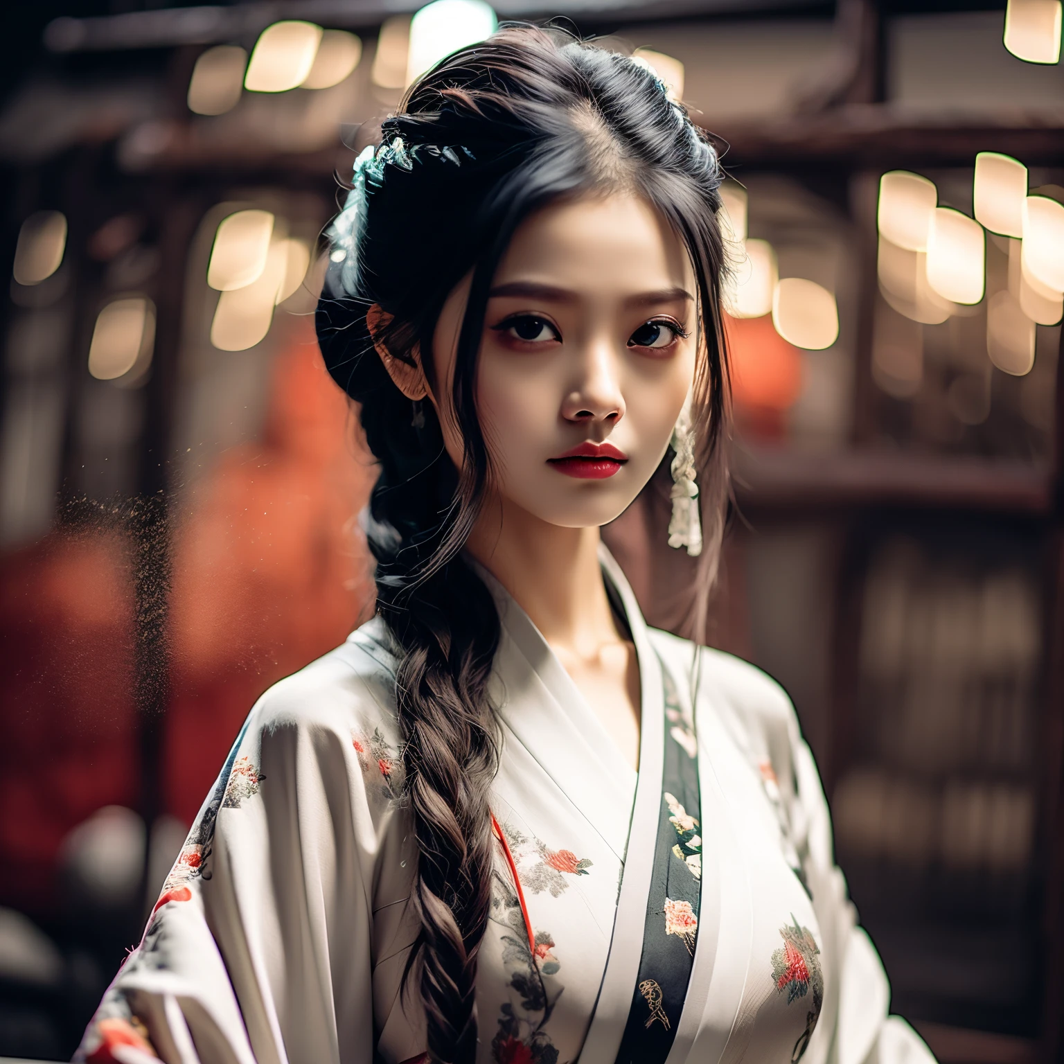 masterpiece, best quality, wuxia 1girl