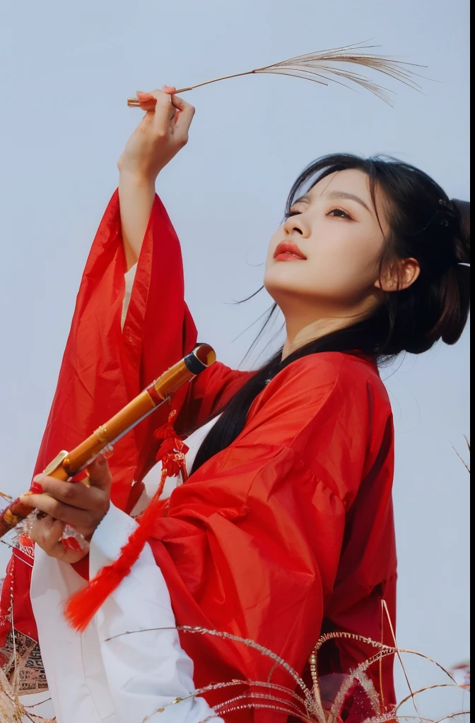 Hanfu,normal facial features,