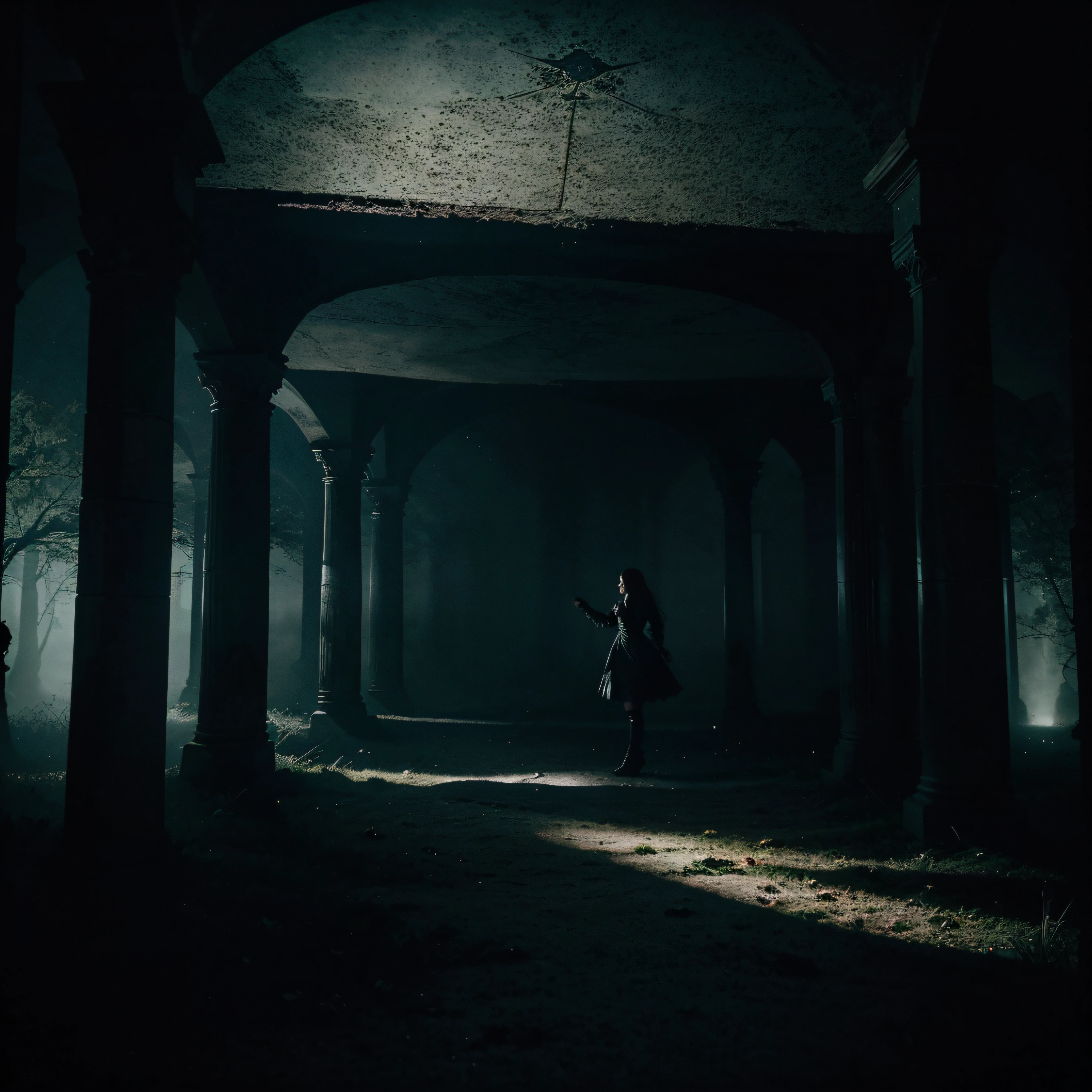 "Tauche ein in die mystische Welt des Albums 'Shadow of the Night', where music permeates the space with shadowy melodies and cinematic sounds. The individual songs tell stories of lost dreams, past midnights and mysterious shadows, that dance across the landscapes of a nocturnal world. Describe the atmosphere of each track and immerse listeners in a world, in der die Dunkelheit nicht nur Finsternis bedeutet, but also a place of beauty, des Mysteriums und der verborgenen Emotionen darstellt. How does the musical shadowy realm unfold in the various pieces on the album?, and what stories are told through the sounds of the night?"