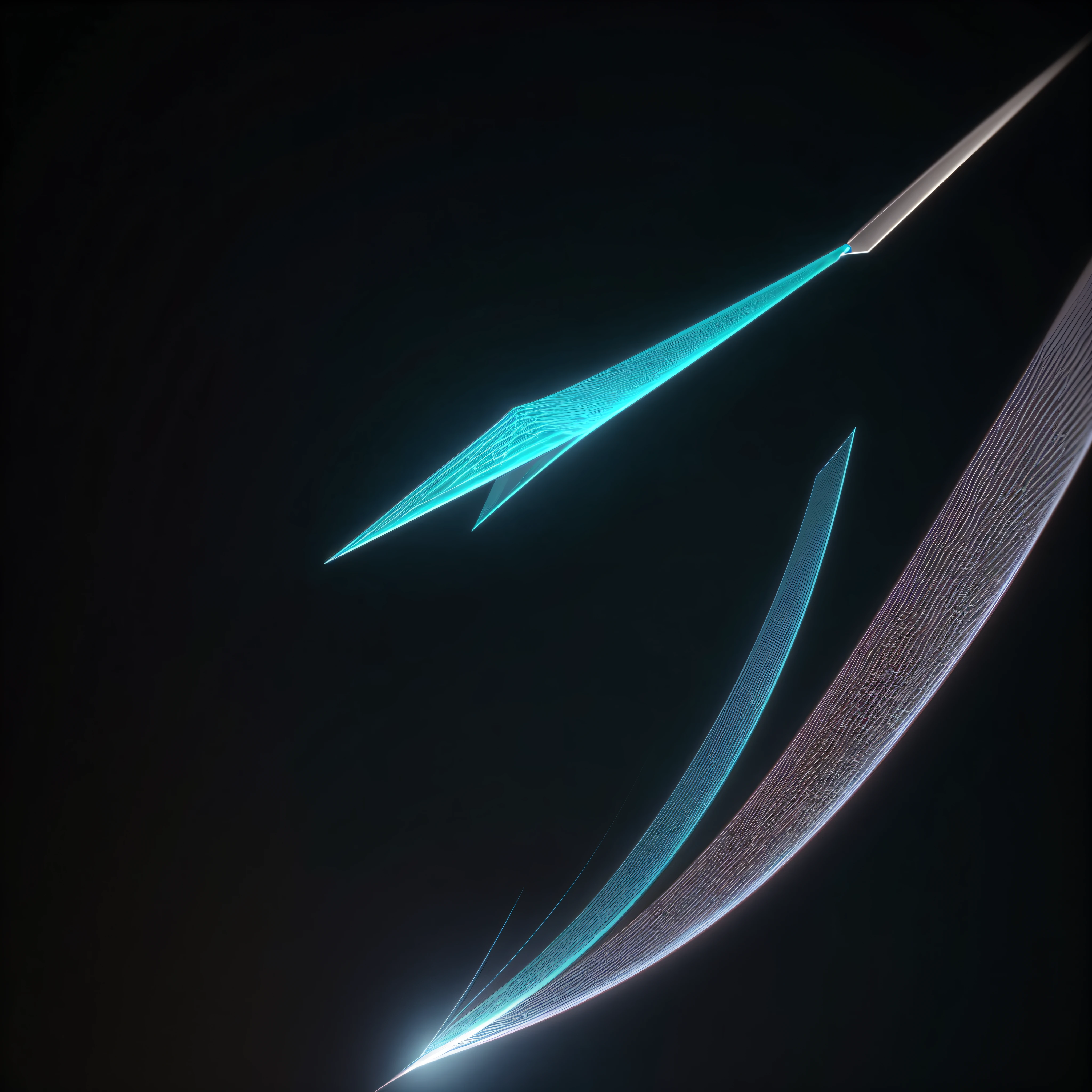 Engaging 3D visualization featuring stunning graphs、glinting