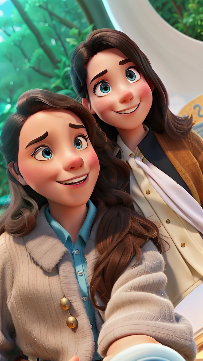 a Disney-style film cover,