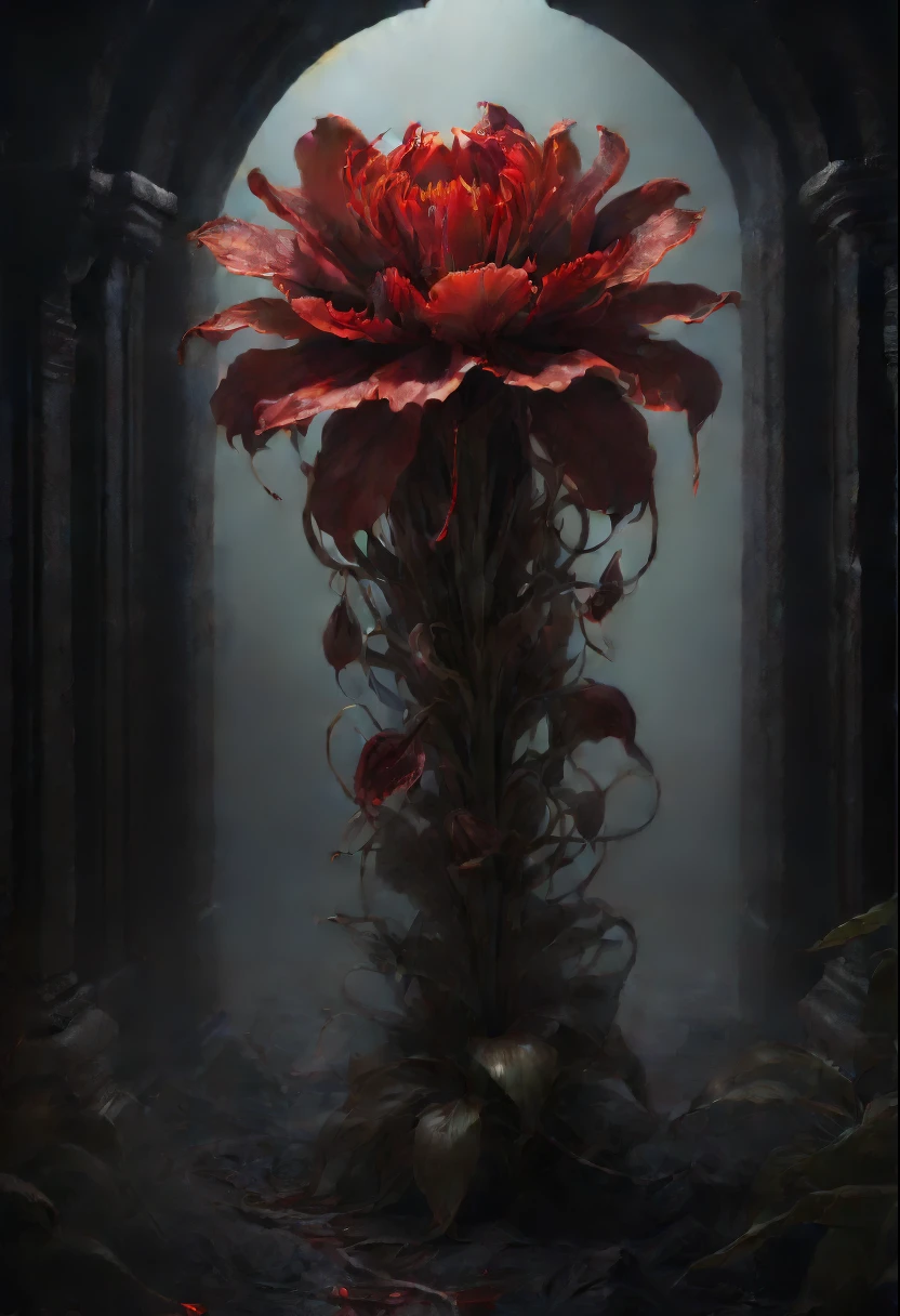 Lycorisradiata,A bloody ghost flower blooming at the gate of hell,Leading the soul to the afterlife,Evil charm,Flirtatious,uncanny