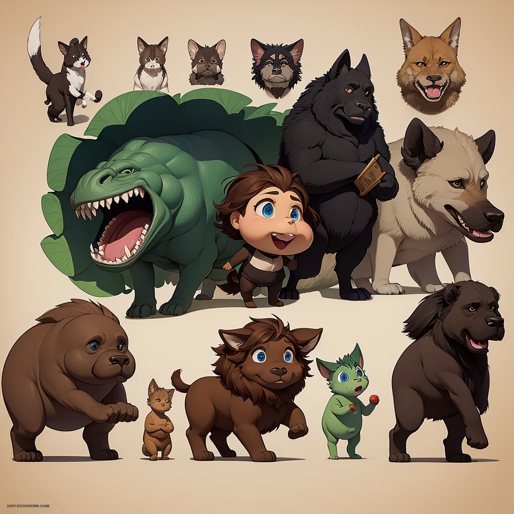 theory of evolution, caricature