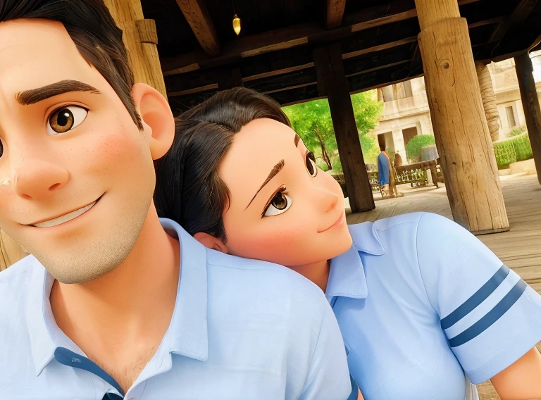 high quality natural beautiful couple lovely 3D