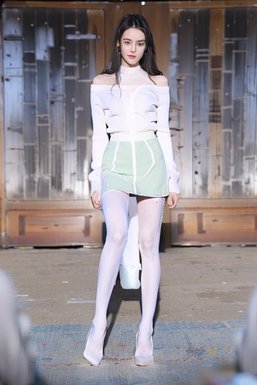 White ass pantyhose,White stockings,Thick white pantyhose,thick white dance socks,without wearing shoes,Colossal tits,Upturned buttocks,super detailing,hyper HD,A high resolution,1080p,Anatomically correct,acurate,body coordination,Portrait photos,Slender thighs,Delicatemakeup,Best quality at best, tmasterpiece, 超A high resolution, RAW photogr, Beautiful and beautiful,deepshadow, (realisticlying:1.4), full-body composition, Striking perspective.barechested