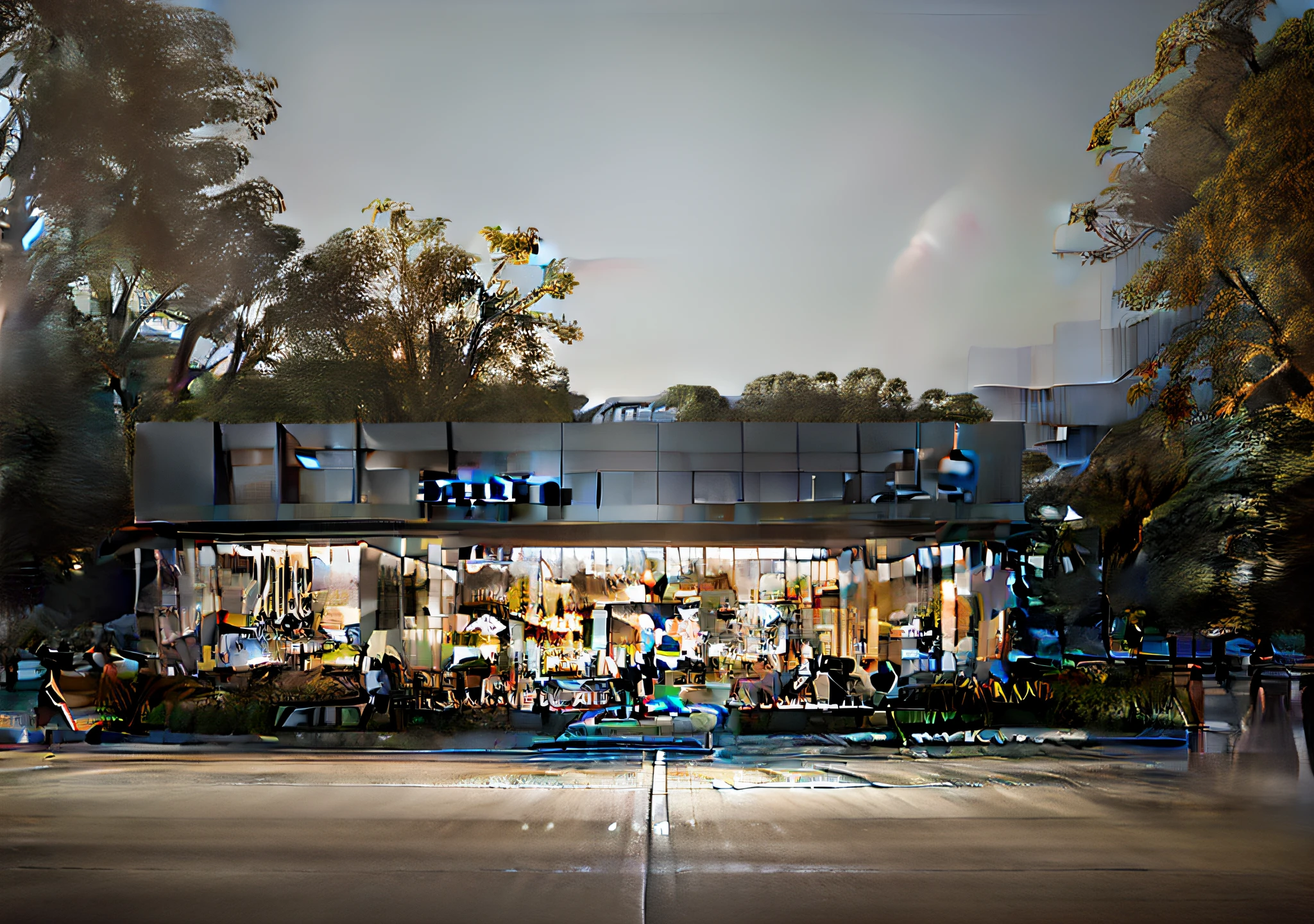 Best quality at best,ultra - detailed,actual,realisticlying:1.37, HighDynamicRange,hyper HD,Studio lighting,professional,vivd colour,Extremely detailed description,Focus sharp,physically-based renderingt,tmasterpiece:1.2 portrait,The landscape,photography of,Concept artist's bakery with window display, actual, stylish interior design, Store design, natural lightting, comfortable atmosphere