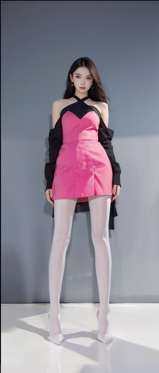 Royal sister face，Right shoulders，Small man's waist，huge tit，Super detail，hyper HD,A high resolution,1080p,Anatomically correct，ccurate，Physical coordination，Photo portrait，slender thigh，Delicatemakeup，Best quality, Masterpiece, 超A high resolution, RAW photo, Beautiful and aesthetic,deepshadow, (Photorealistic:1.4), full-body composition, Striking perspective.Naked