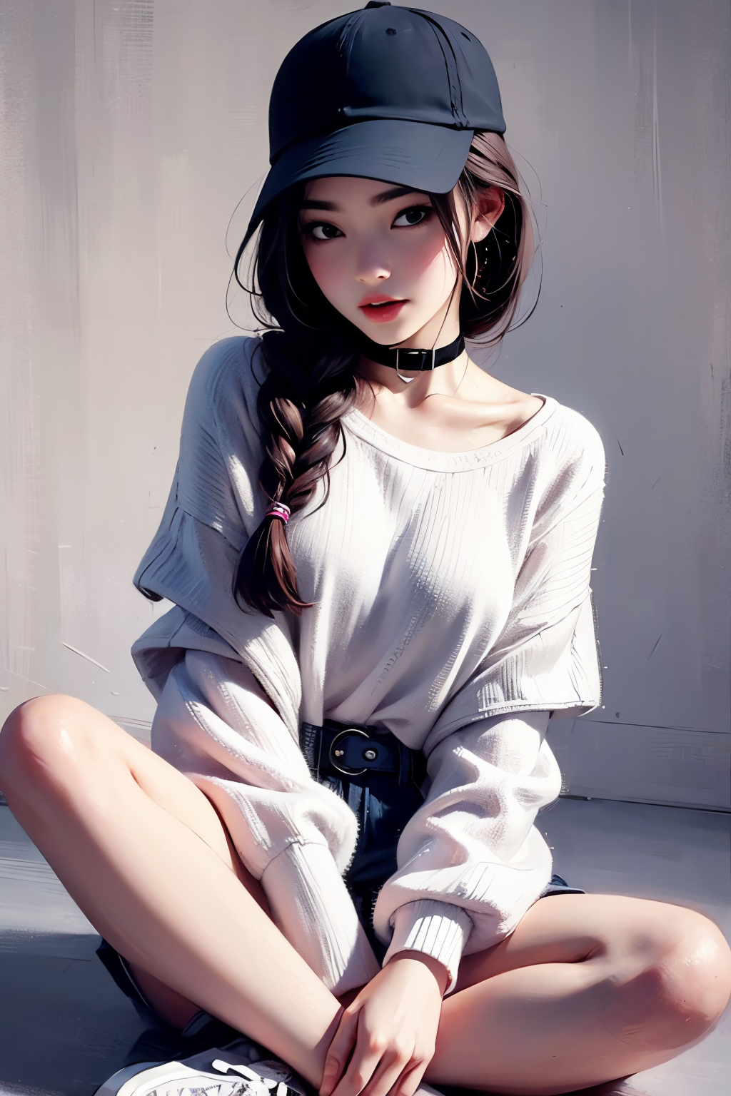 阳光女孩-盘坐 v1.0