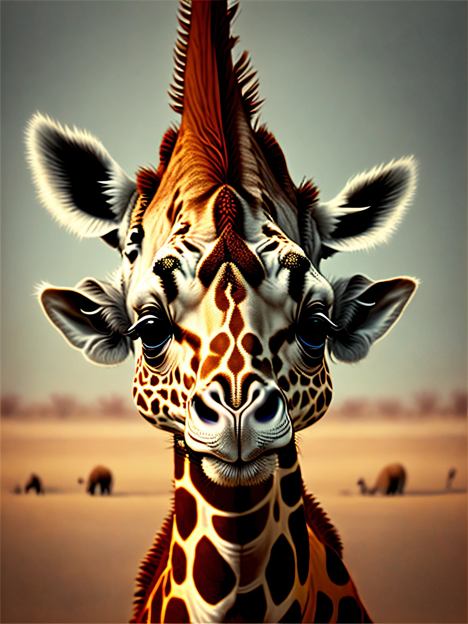 Cute giraffe