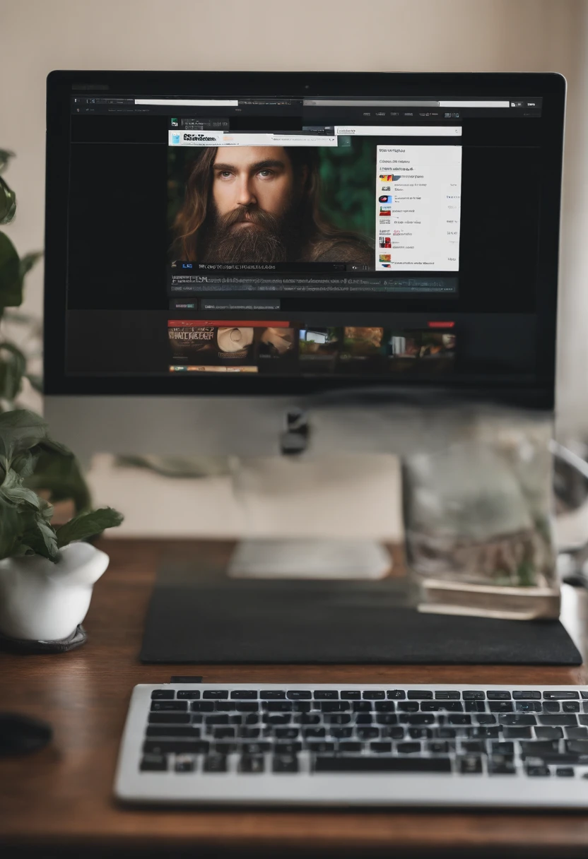 A photo of a computer screen with multiple browser tabs open, showing various conspiracy theory forums and websites.,original,Waifish, dirty, long hair, long beard, dressed in dirty ill-fitting clothes