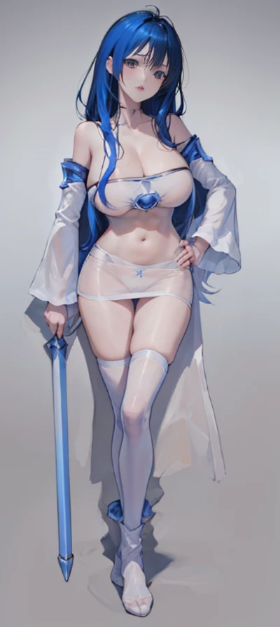 ((above shoulder,facial closeups)), Bigboobs, looking at viewert, ultra-realistic realism, Ghibli-style colors, Ghibli-style colors, japanese manga, Standing Picture, angle of view, foreshortening, foreshortening, 8K, super detailing,All women have big breasts,Endless realism, cellshading,,character sheets, reference sheet, Standing Picture, 8K, super detailing, 1080p, Women HD,femele, 16k, A high resolution, Best quality at best, high high quality, Anatomically correct, tmasterpiece, Acura, hyper HD,as elegant as a swan,unreal-engine, Ghibli-style colors, japanese manga, Standing Picture, angle of view,battle armor,ssee-through,Lace skirt,Blue hair,red - eyed,Sexy big breasts,Transparent tulle clothes