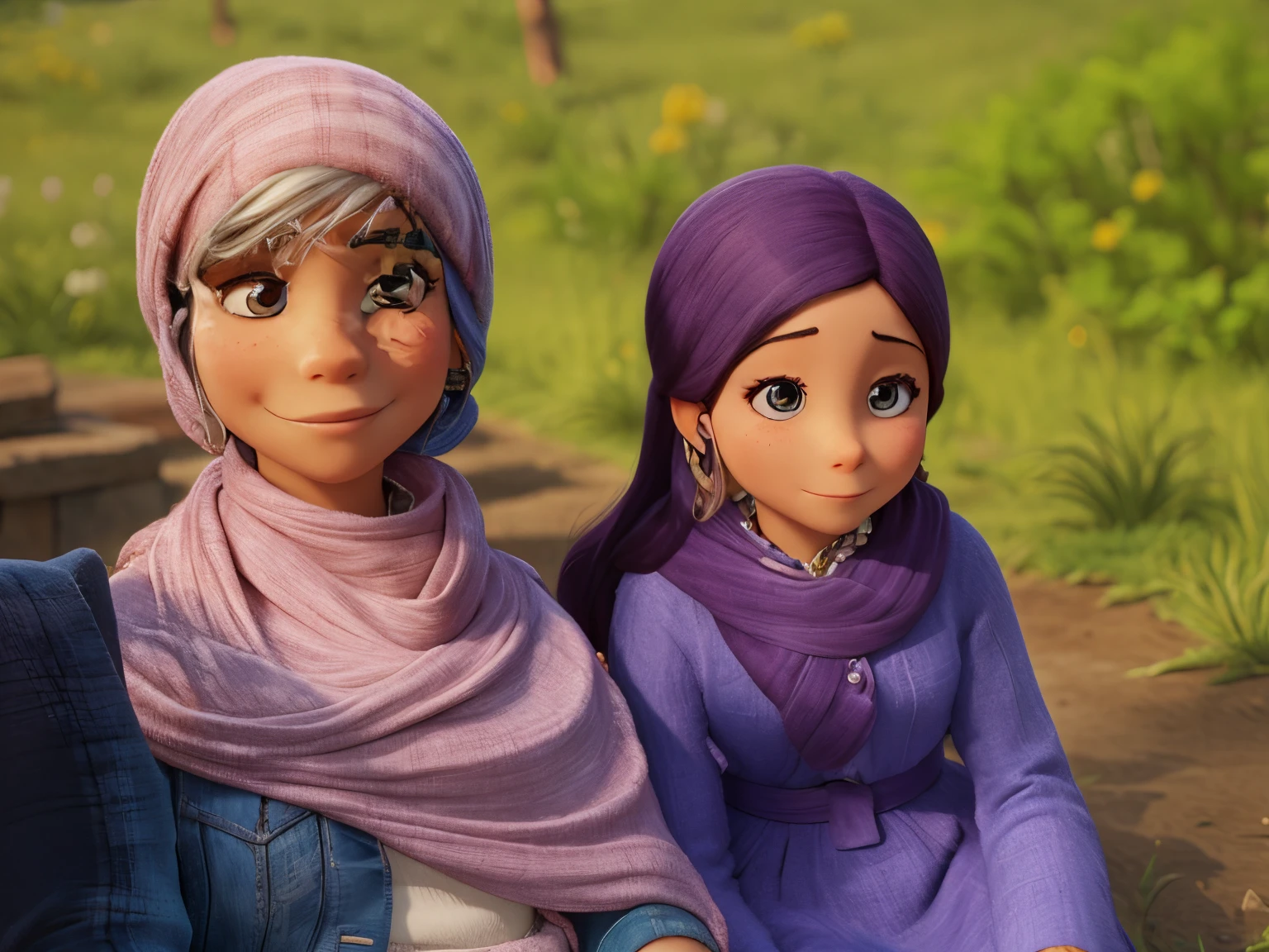 a mom with her girl