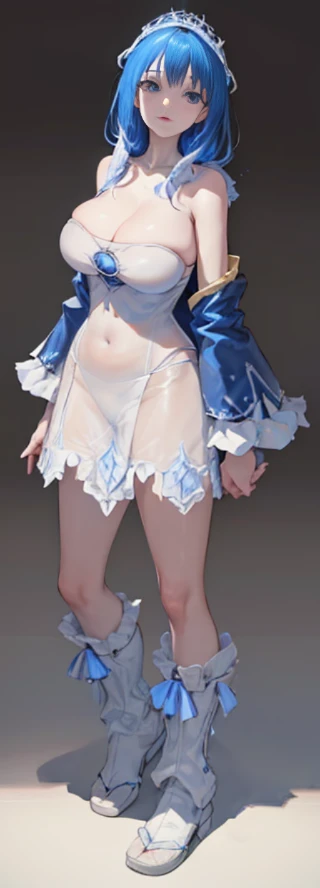 ((Above the shoulder,facial closeups)), Bigboobs, looking at viewert, ultra-realistic realism, Ghibli-style colors, Ghibli-style colors, japanese manga, Standing Picture, angle of view, foreshortening, foreshortening, 8K, super detailing,All women have big breasts,Endless realism, cellshading,,character sheets, reference sheet, Standing Picture, 8K, super detailing, 1080p, Women's HD,femele, 16k, A high resolution, Best quality, high high quality, Anatomically correct, tmasterpiece, Acura, hyper HD,as elegant as a swan,unreal-engine, Ghibli-style colors, japanese manga, Standing Picture, angle of view,battle armor,ssee-through,Lace skirt,Blue hair,Red-eyed,Sexy big breasts,Transparent tulle clothes