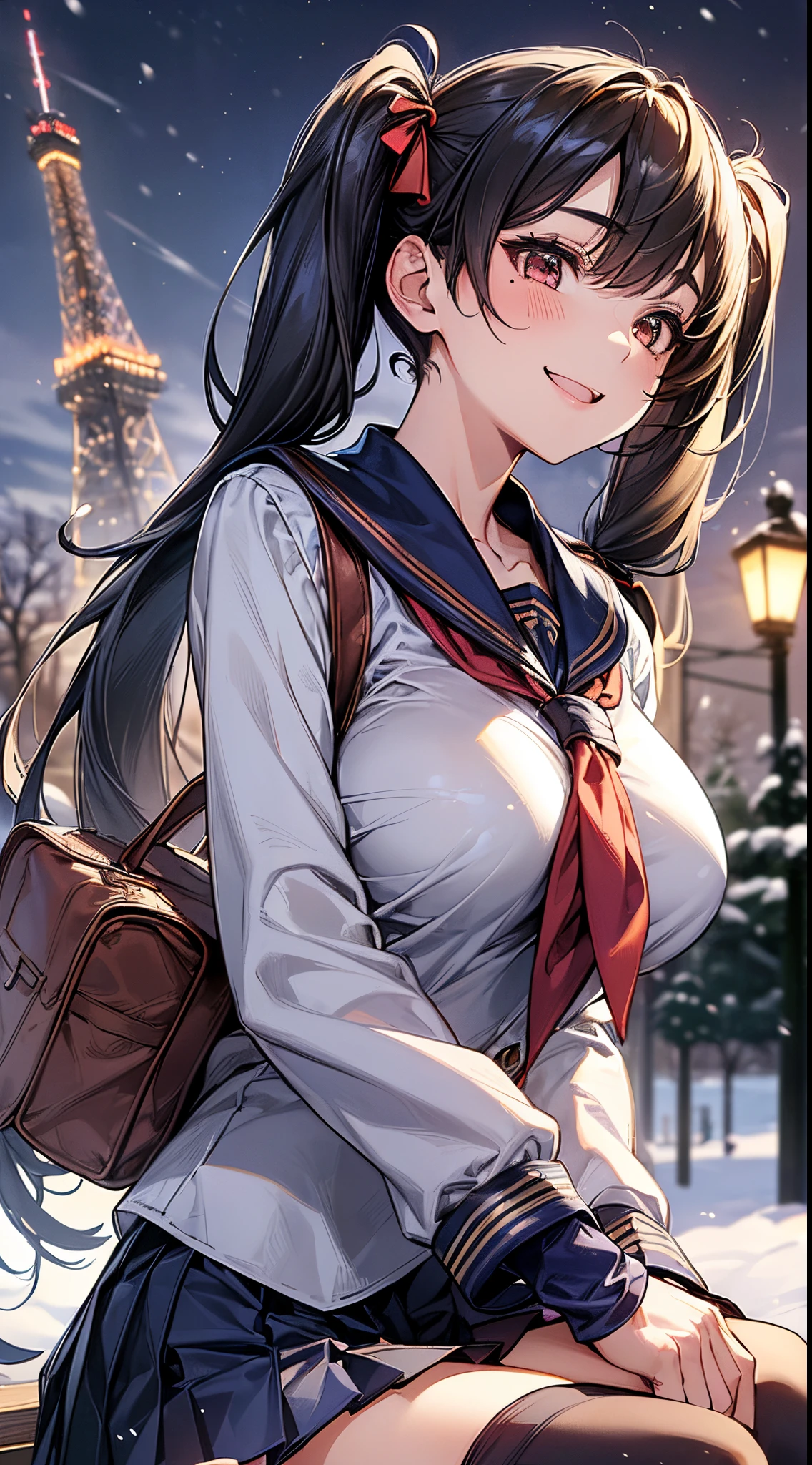 (highest quality:1.4)、High resolution、detailed background)、(detailed beautiful face:1.4)、detailed facial expressions、anatomically correct、beautiful and smooth skin、skin texture、professional lighting、beautiful age girl、(two beautiful girls:1.1)、(huge breasts:1.3)、((skirt lift:1.3))、cute hair color、brown hair、braided bob、braided ponytail、realistic、perfect body line、thick thighs、Attractive big ass、Sexual buttocks、cute、
Sexy sailor uniform made of see-through material、white sailor collar、Pleated mini skirt with tartan plaid pattern、white knee high socks、pink panties、No bra、underboob、emphasize cleavage、blushing、
(A beautiful girl is glaring at me with white eyes.:1.5)、(She flips up her skirt to show her panties:1.5)、panty shot、Panty shot、
sexual expression、school trip、Crouching with a building or landscape in the background、big ben、Tower of London、British Museum、Buckingham Palace、cute