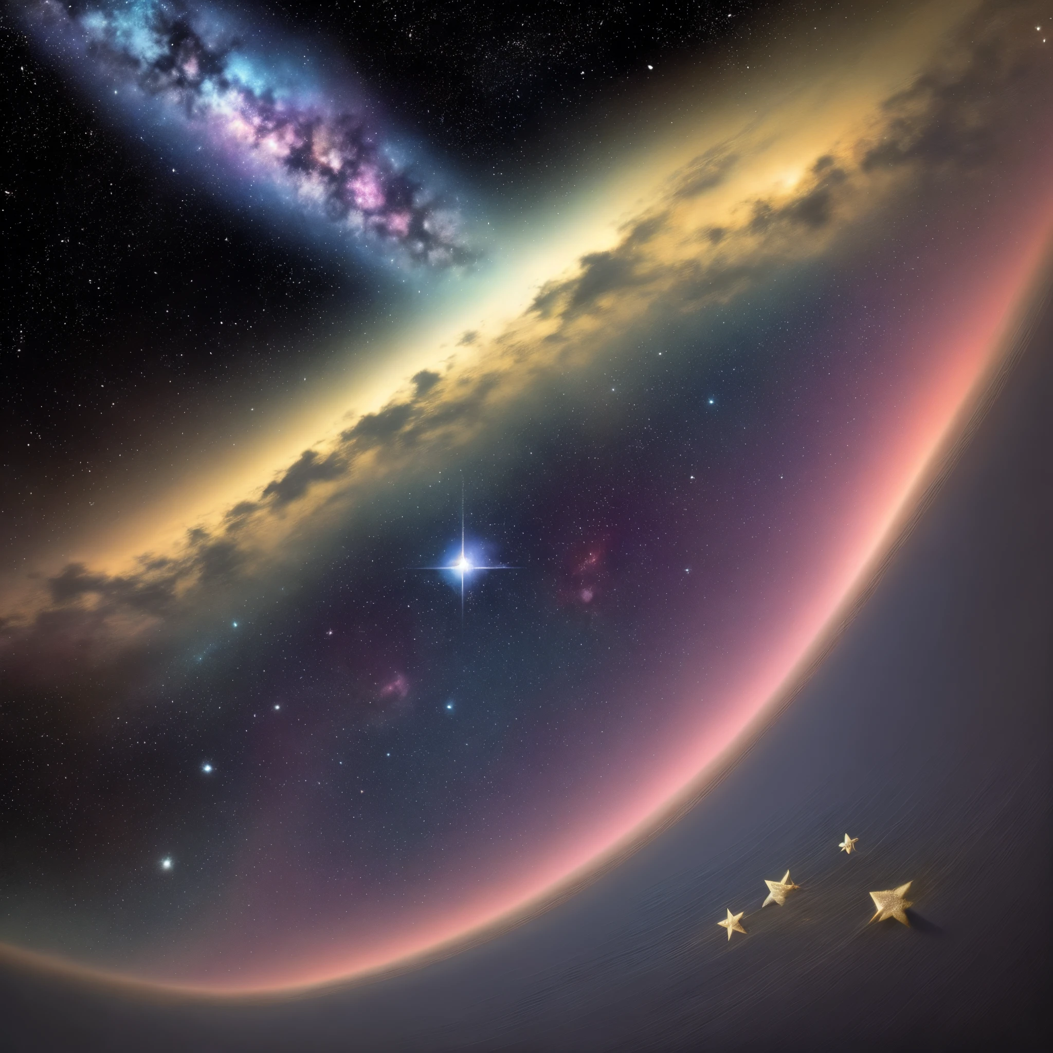 Constelacion de estrellas , fecha 13 deoctubre de 1996