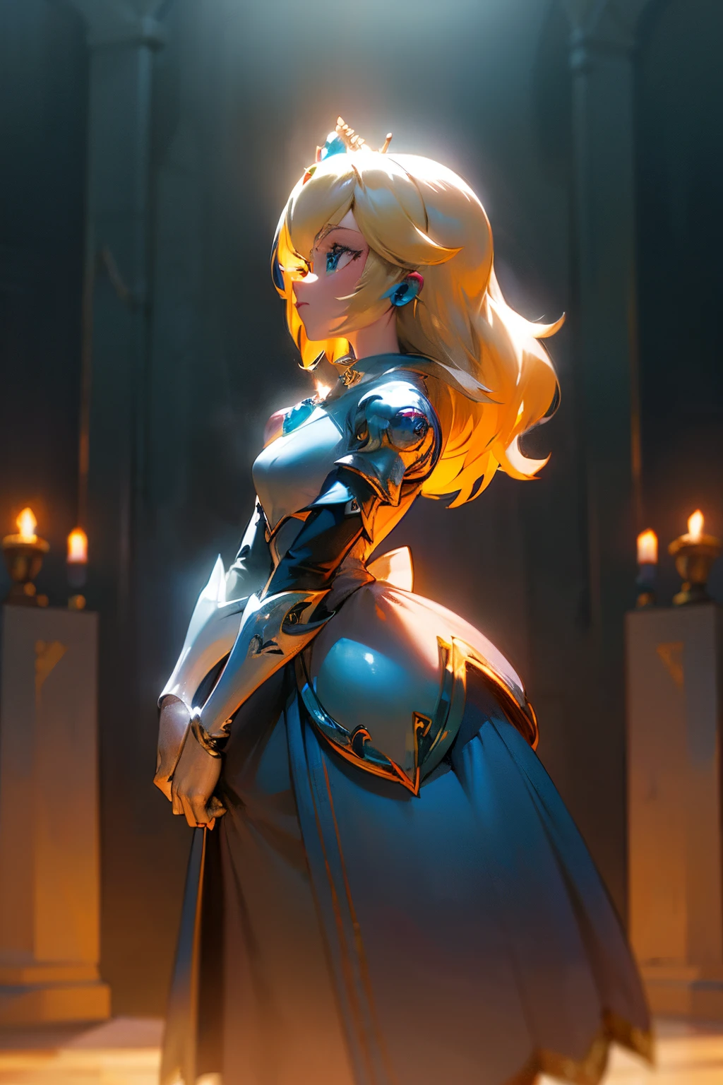 princesa peach, cyberpunk, 1garota, corpo coberto por tatuagens, sentada a beira de um predio, video game scene, escuro, hd remaster, Captura de tela, detailed textures and lighting,olhos brilhantes, sombras realista, realista, fixed camera, posando pra foto, gangster, UHD, Ray tracing, cabelos realistas, olhos detalhados, perfect hands, textura de pele, melhor qualidade de reflexos, roupas detalhadas