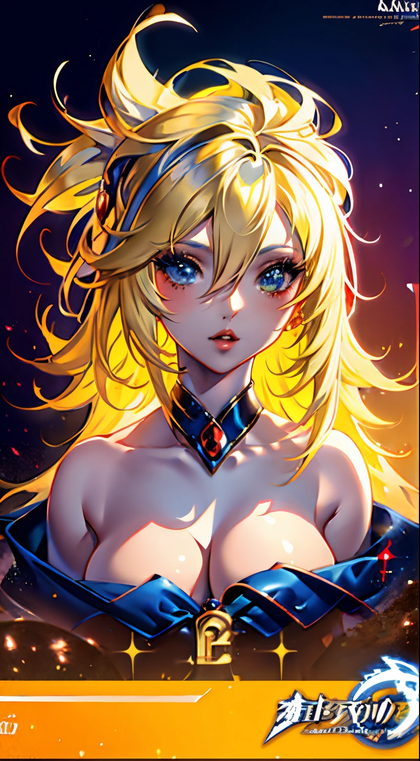 Chica anime con cabello blanco y armadura dorada sosteniendo una espada., Diosa del anime, portrait knights of zodiac girl, Cushart Krenz Key Art Femenino, Arte detallado del anime digital, Artgerm extremadamente detallado, Deidad de pelo blanco, ilustraciones detalladas del anime, Artgerm en ArtStation Pixiv, anime fantasy artwork, Arte detallado del anime, 2. 5 d cgi anime fantasy artwork