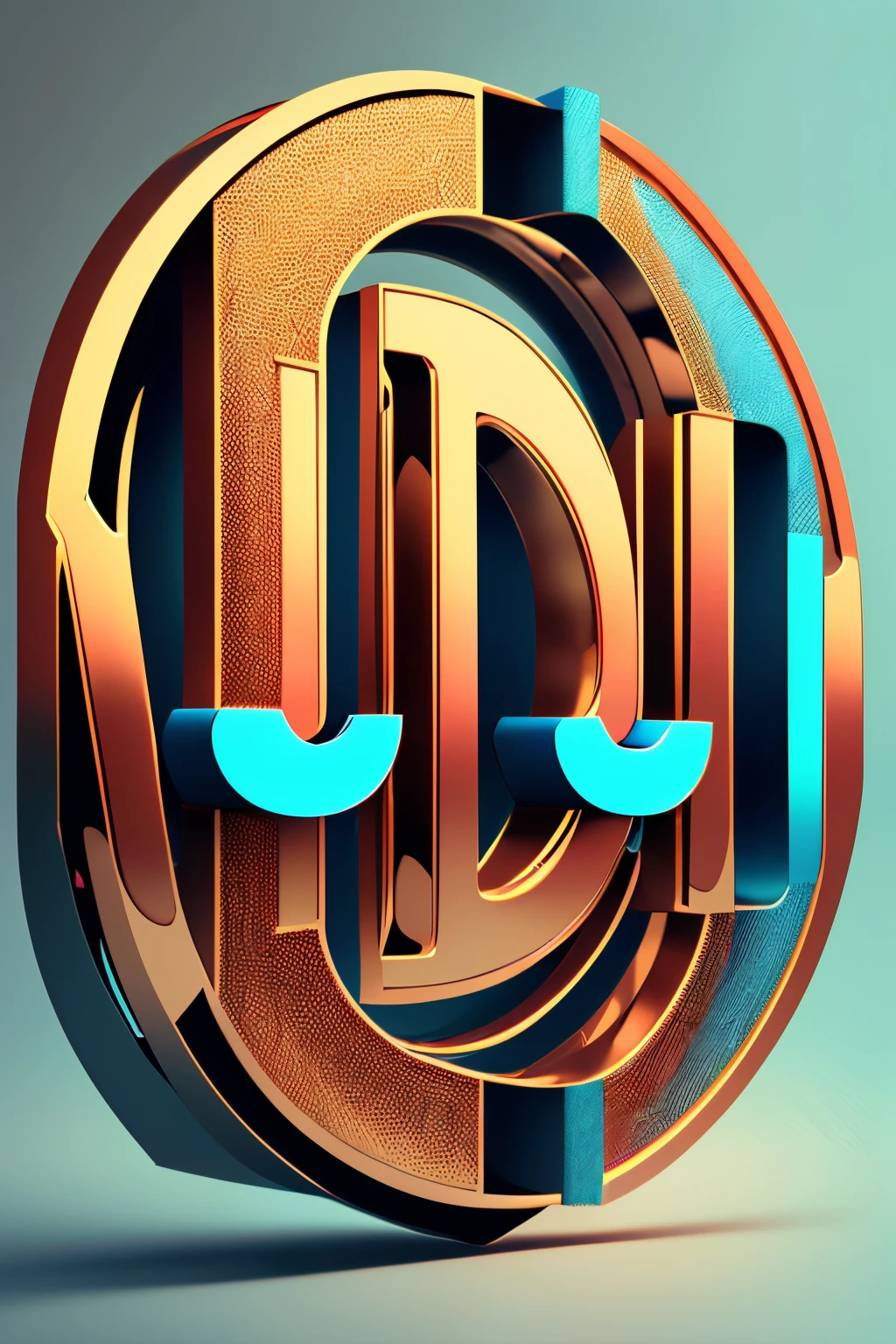 Logo for a chain of tiktok on the theme of your knowledge