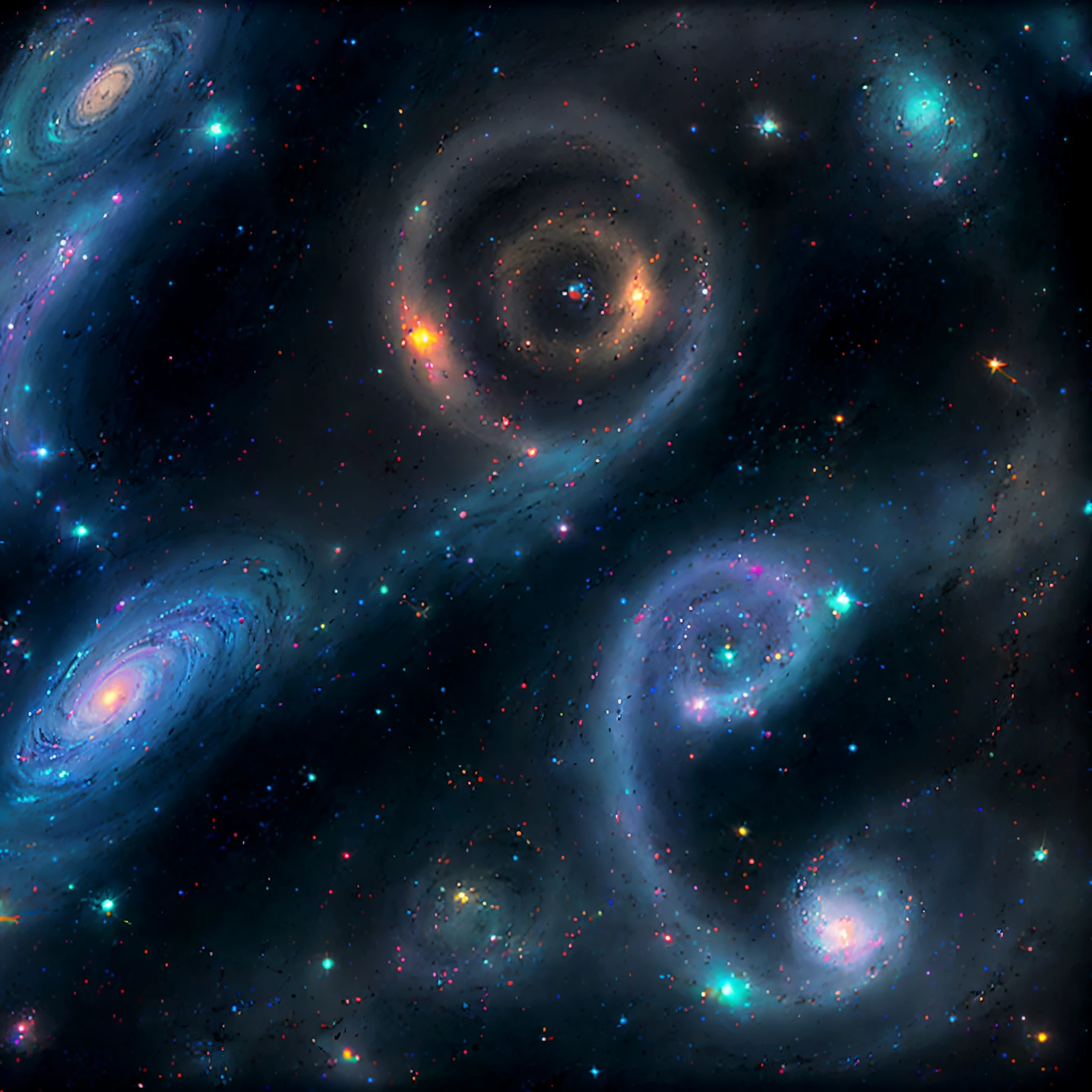 "(best quality,8k,altamente detalhado:1.2),(esquete,sketchy style),(amazing in color),(2D),(outer space),(Cores predominantes:azul,ouro,Purple,cores mais escuras)"