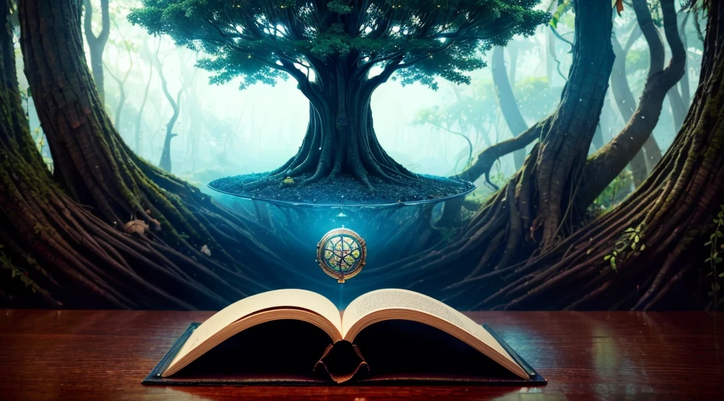 A visual representation of a mind discerning between what is under control and what is not.
Symbols representing knowledge, like a magnifying glass to examine details and a tree of knowledge.
A palavra "Sabedoria" destacada de maneira elegante.