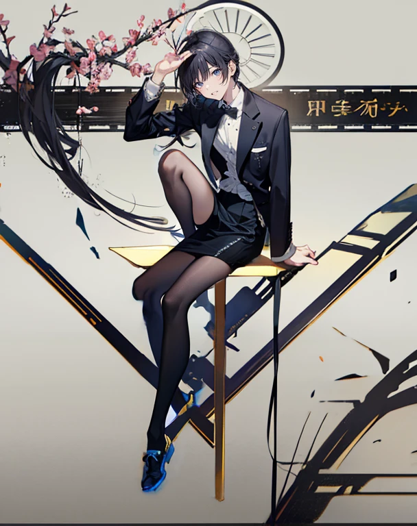 Sit on one knee upright