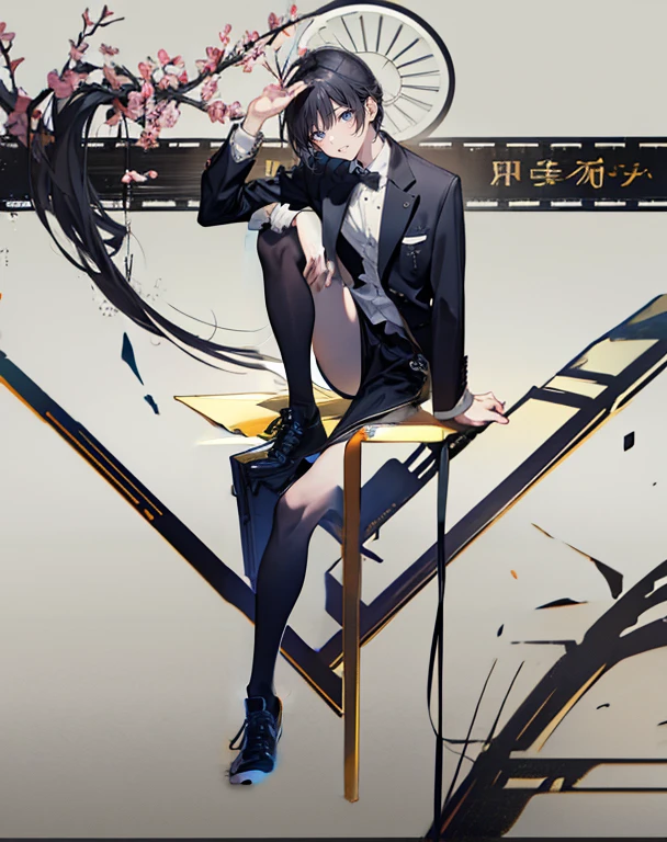 Sit on one knee upright