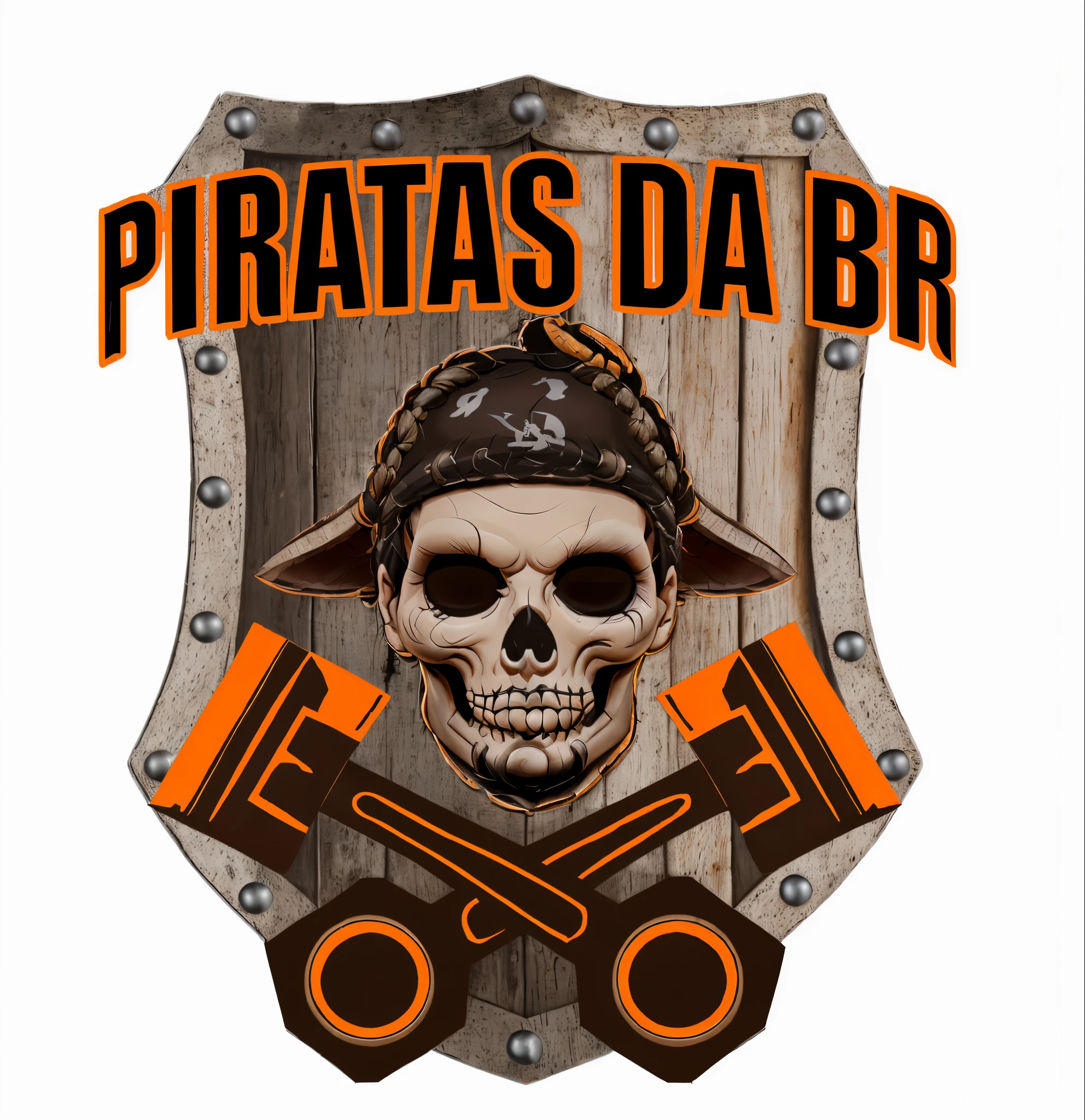 IDENTIFIQUE O ROSTO DA CAVEIRA E COLOQUE UMA BARBA LONGA NO ESTILO VIKINGS