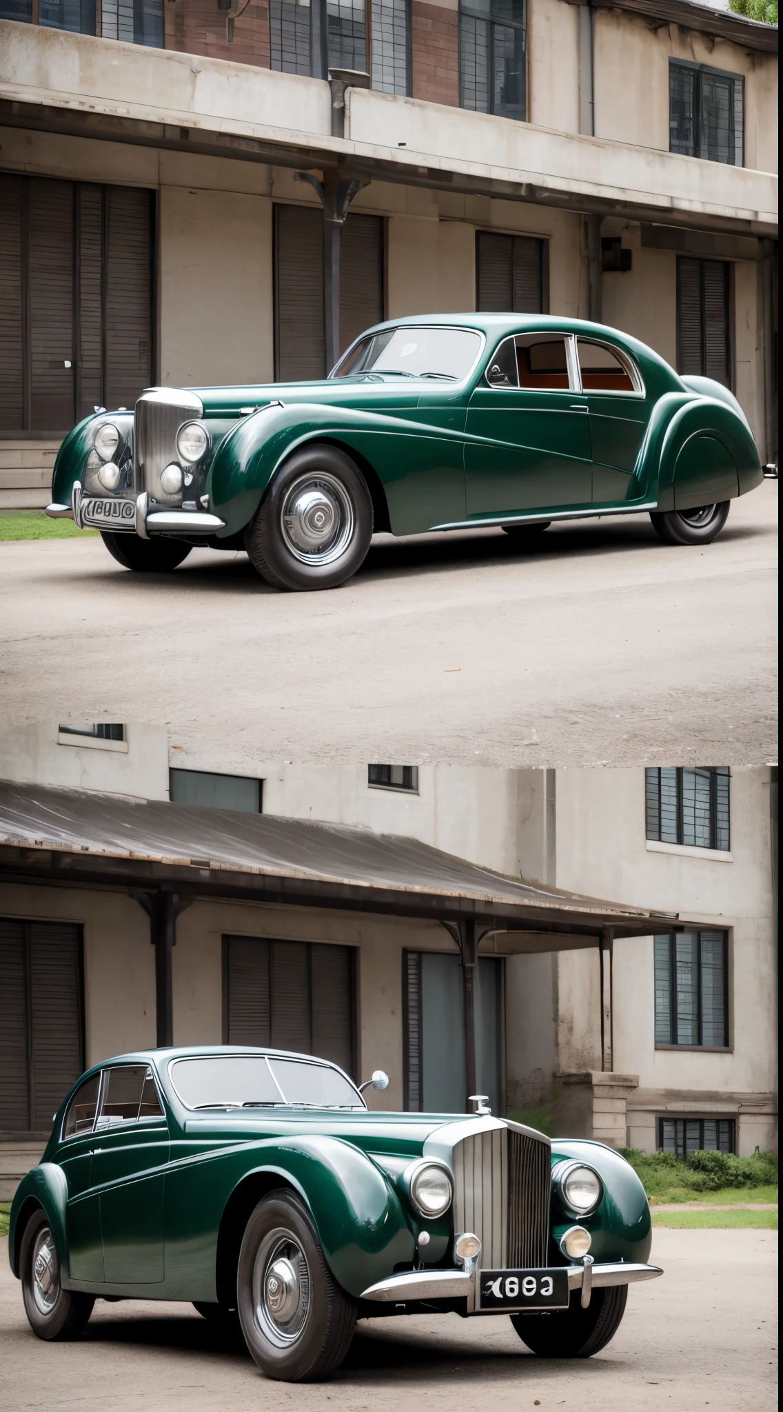 1946-1952: Bentley Mark VI 1012 chassis + 4190 with standard steel body