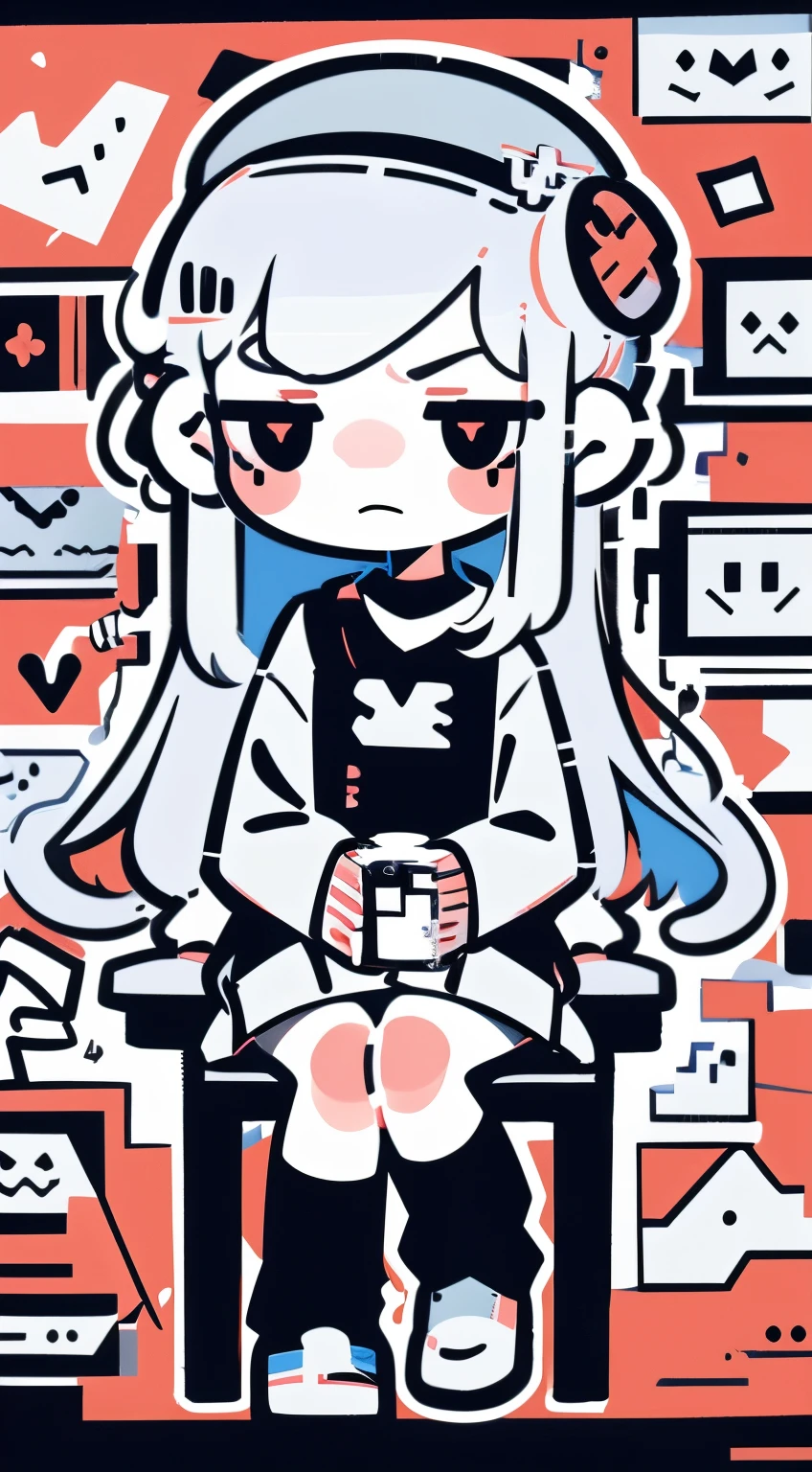 anime girl sitting on chair with coffee cup in hand, alchemist girl, light novel cover art, official art, epic light novel art cover, official artwork, epic light novel cover art, , isekai, small curve lolishat krenz, kushat kurenz key art feminine, Shadowverse style, moe dwarf,