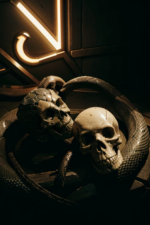 snake and skull  sord crash