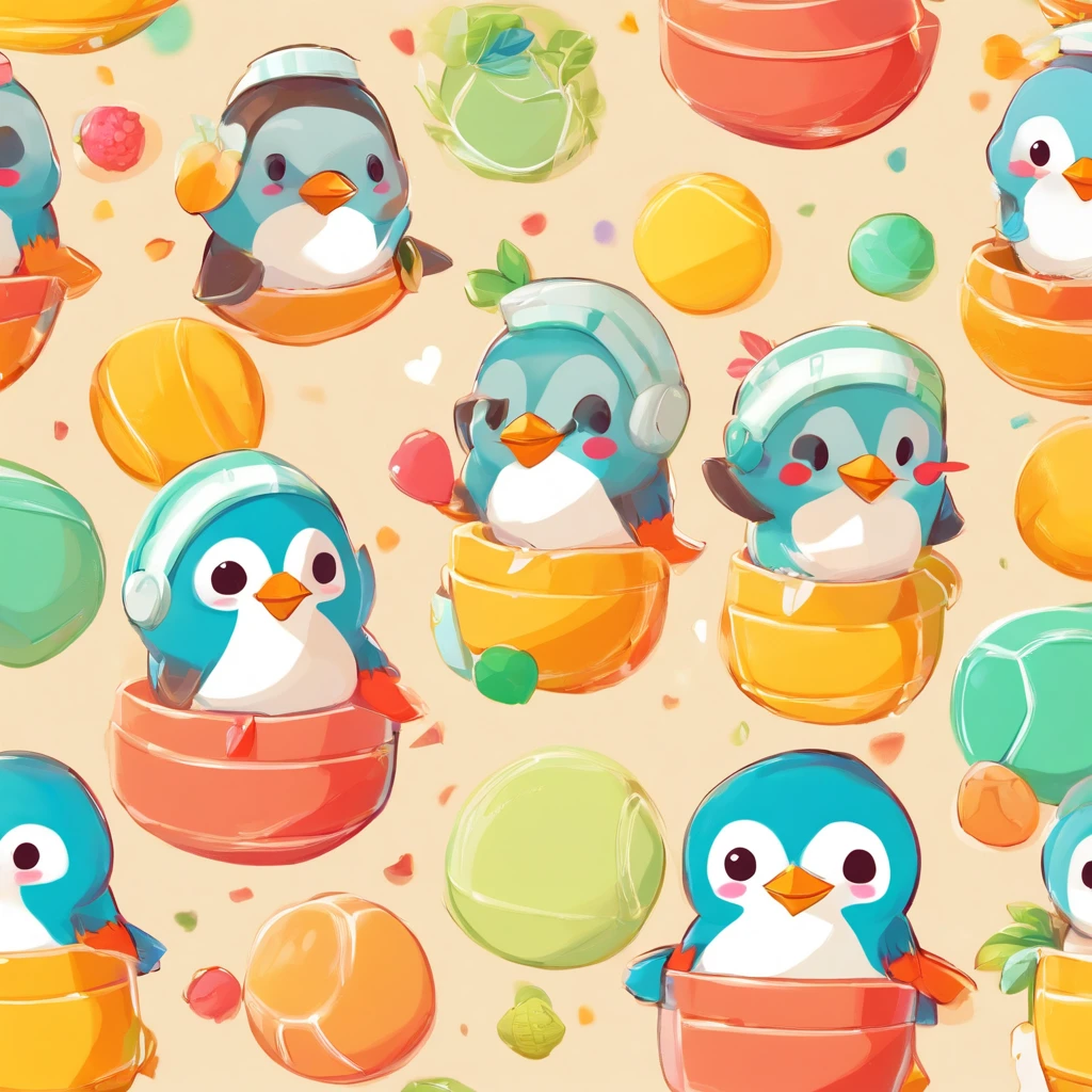 penguin、table tennis