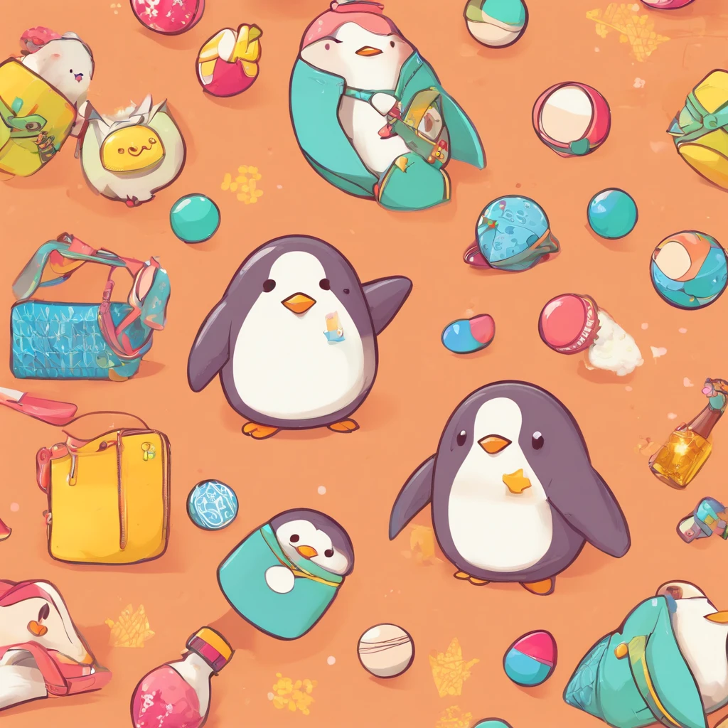 penguin、table tennis