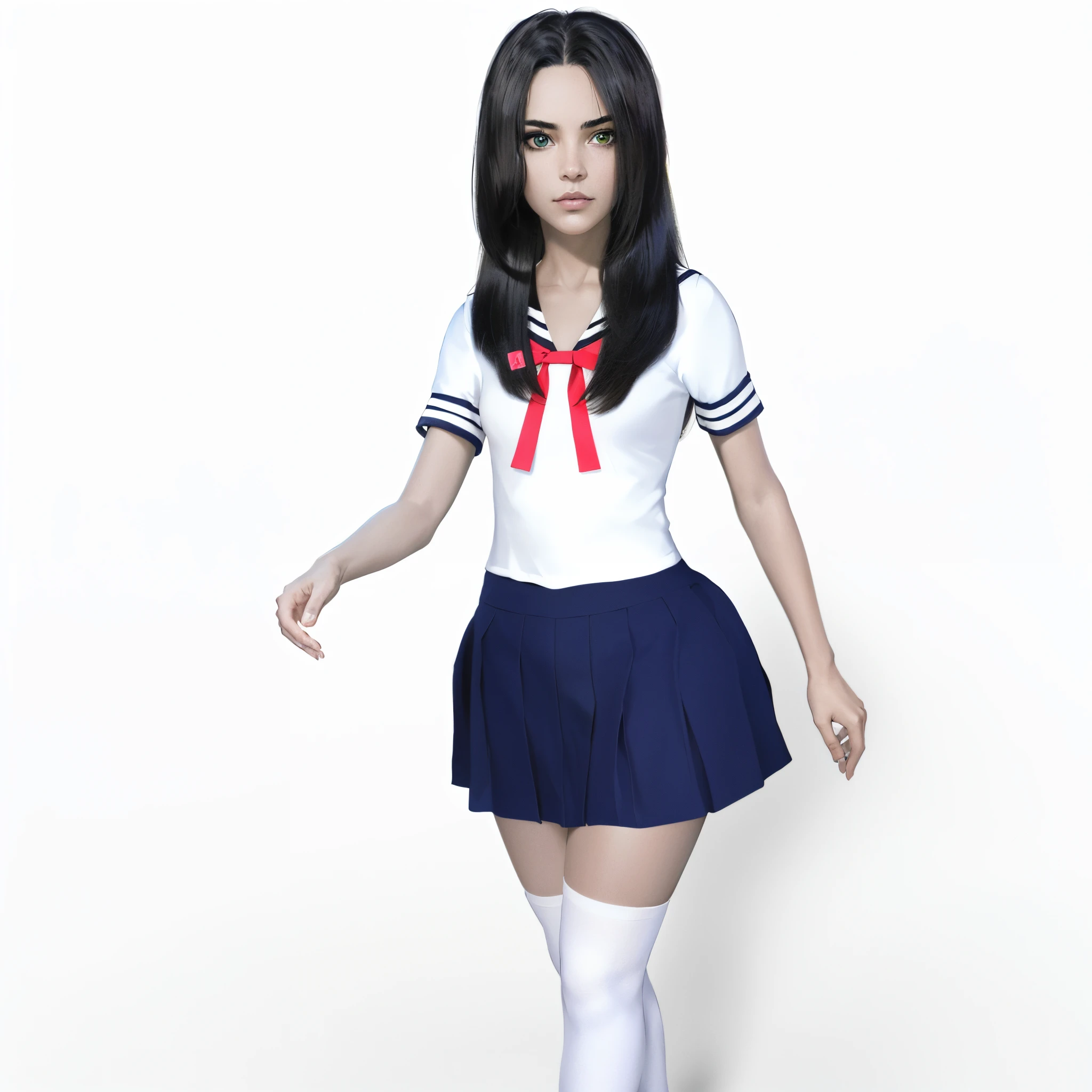 ((((una mujer joven))), El anime, ( ojos verdes), (cabello negro), cara bonita, smil, El cuerpo perfecto, cabello ondulado, Largo de pelo, (((morena))), pechos grandes, ((tmasterpiece, La mejor calidad)), 插圖, ультра детализированная 8k, fotorrealista, foco nítido, Muy detallado, Pro Lighting, Detalles coloridos, Colores del arco iris, resplandeciente, Detials intrincados, vivid detail, jeans rotos, Calzado, Camiseta, Chaqueta vaquera, Pelo metido en una cola de caballo, baseball bat in hand, Noche, street alley, anochecer, Linternas, Hold the line, smeared with a bat, Serious self, Protect yourself against