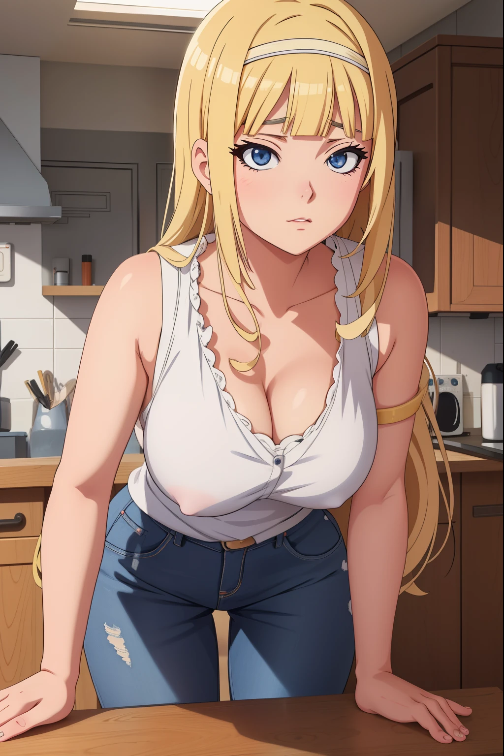 anime girl avec de gros seins, séduisante fille d’anime, Ilya Kuvshinov. 4 km, [ Art numérique 4 km ]!!, Style Anime 3D réaliste, Jolie fille d’anime, Artgerme extrêmement détaillé, Oppai, Style anime 4 K, Rendu photo réaliste Anime girl, Anime hyper réaliste, style anime. 8k